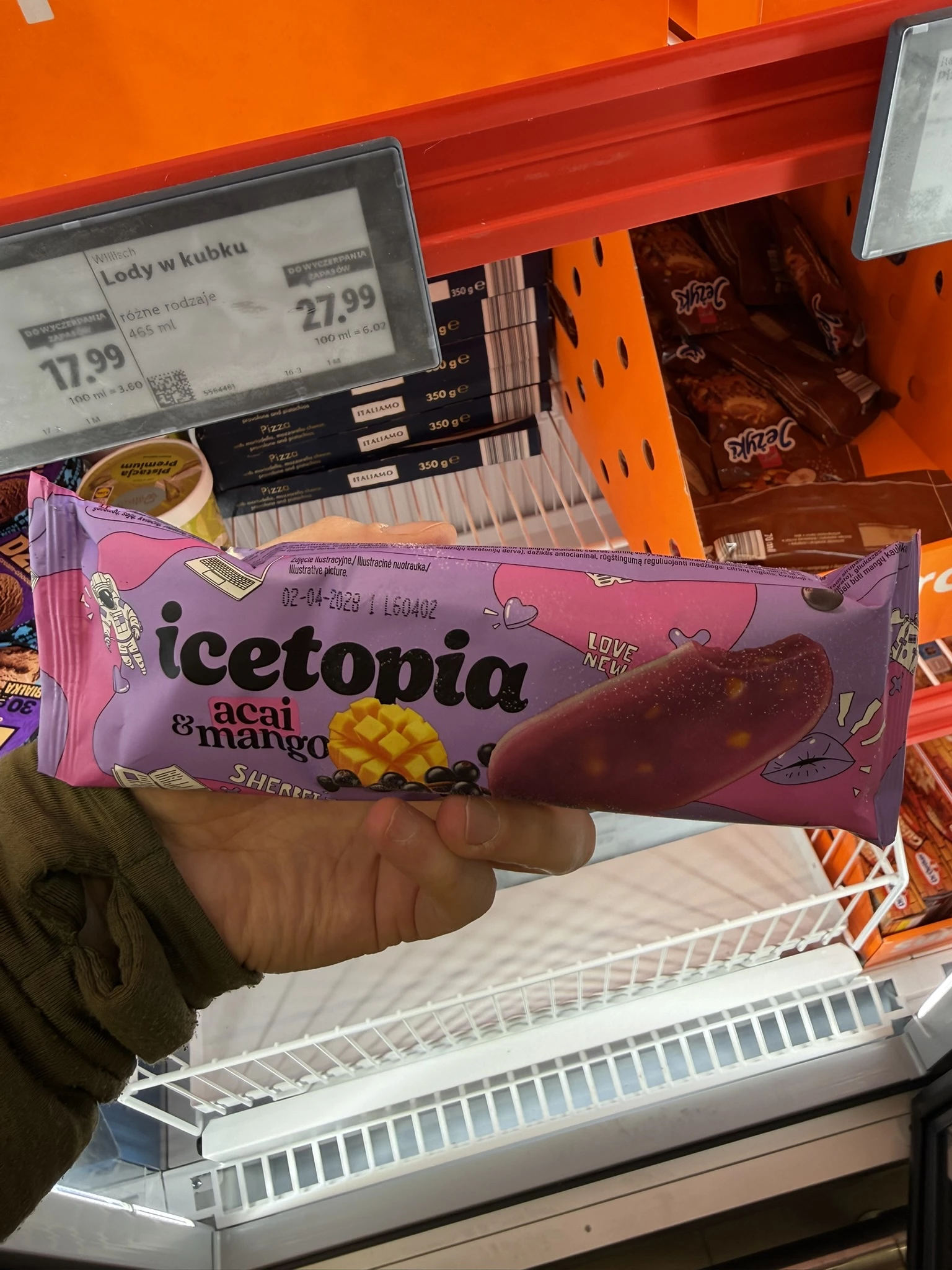 Icetopia Acai & Mango Sherbet | 70g