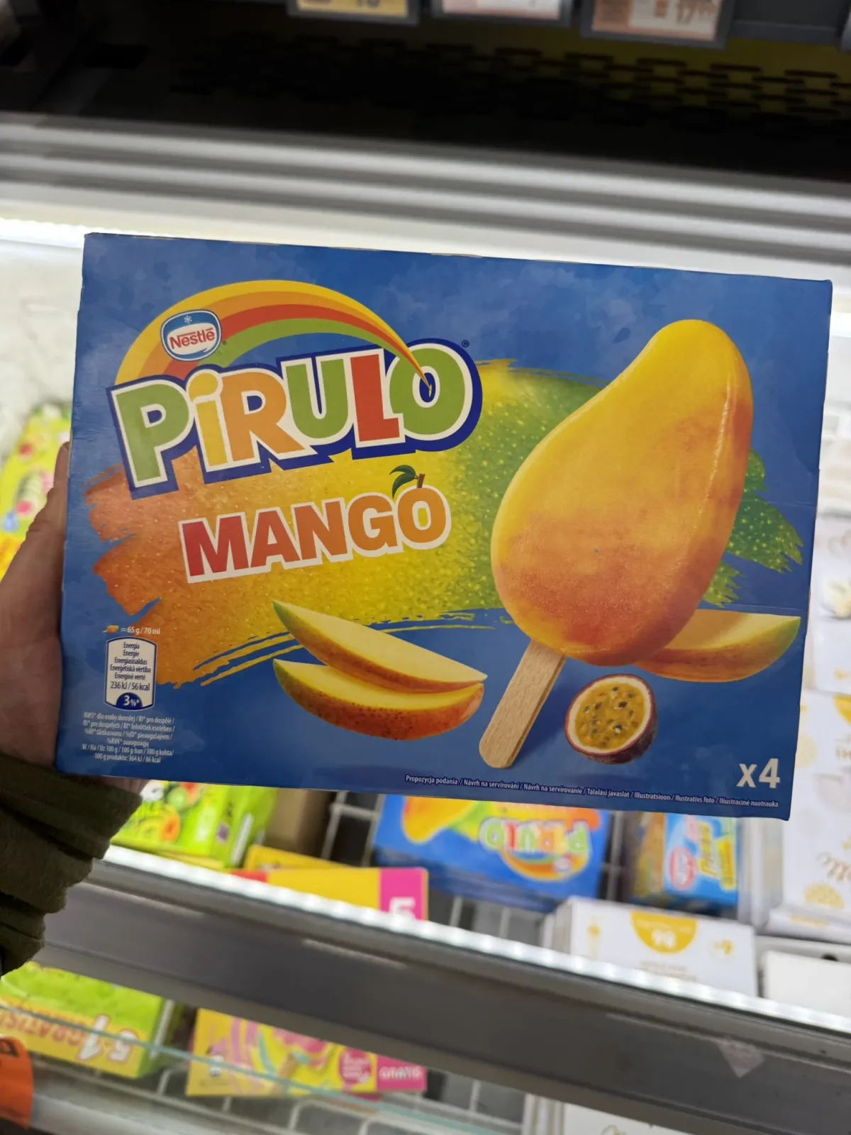 Pirulo Lody wodne mango i marakuja | 260g / 280ml