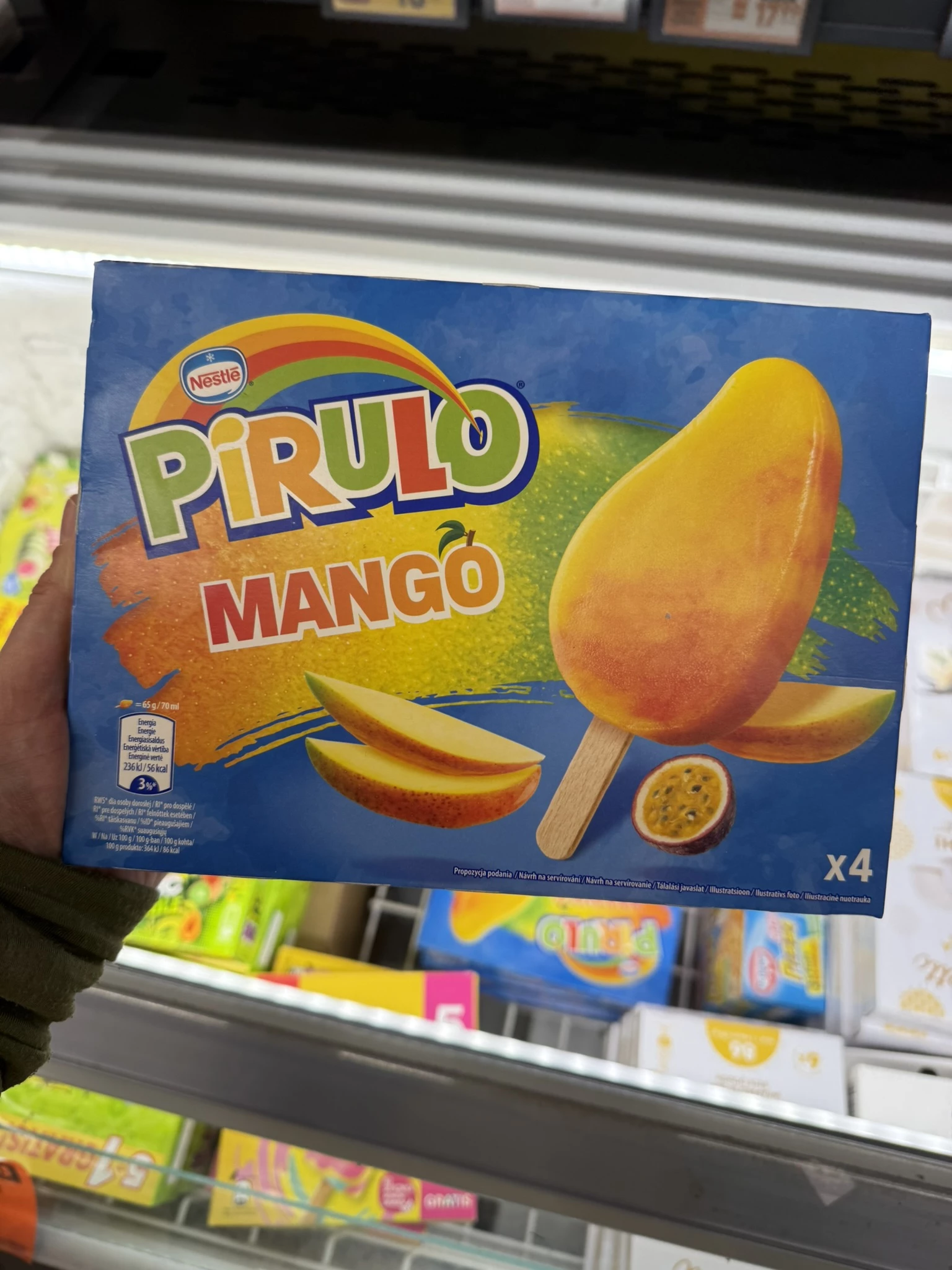 Pirulo Lody wodne mango i marakuja | 260g / 280ml