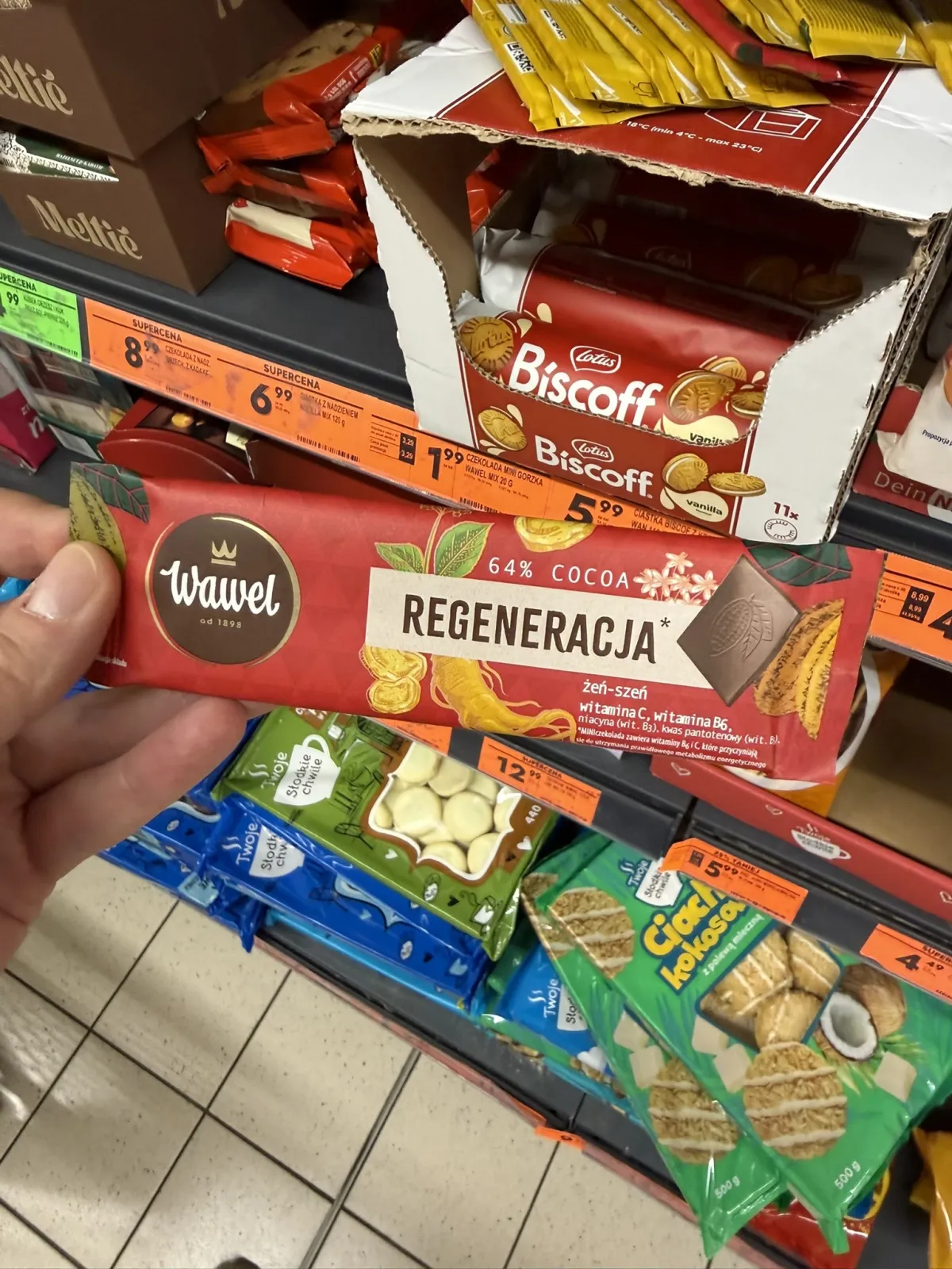 Wawel Miniczekolada Regeneracja Gorzka 64% | 20g