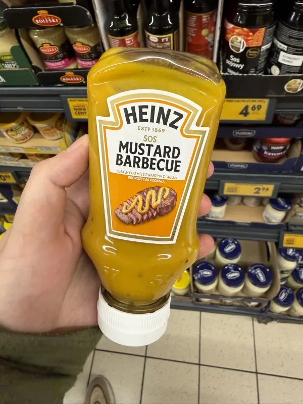 Heinz Sos Mustard Barbecue | 240g / 220ml