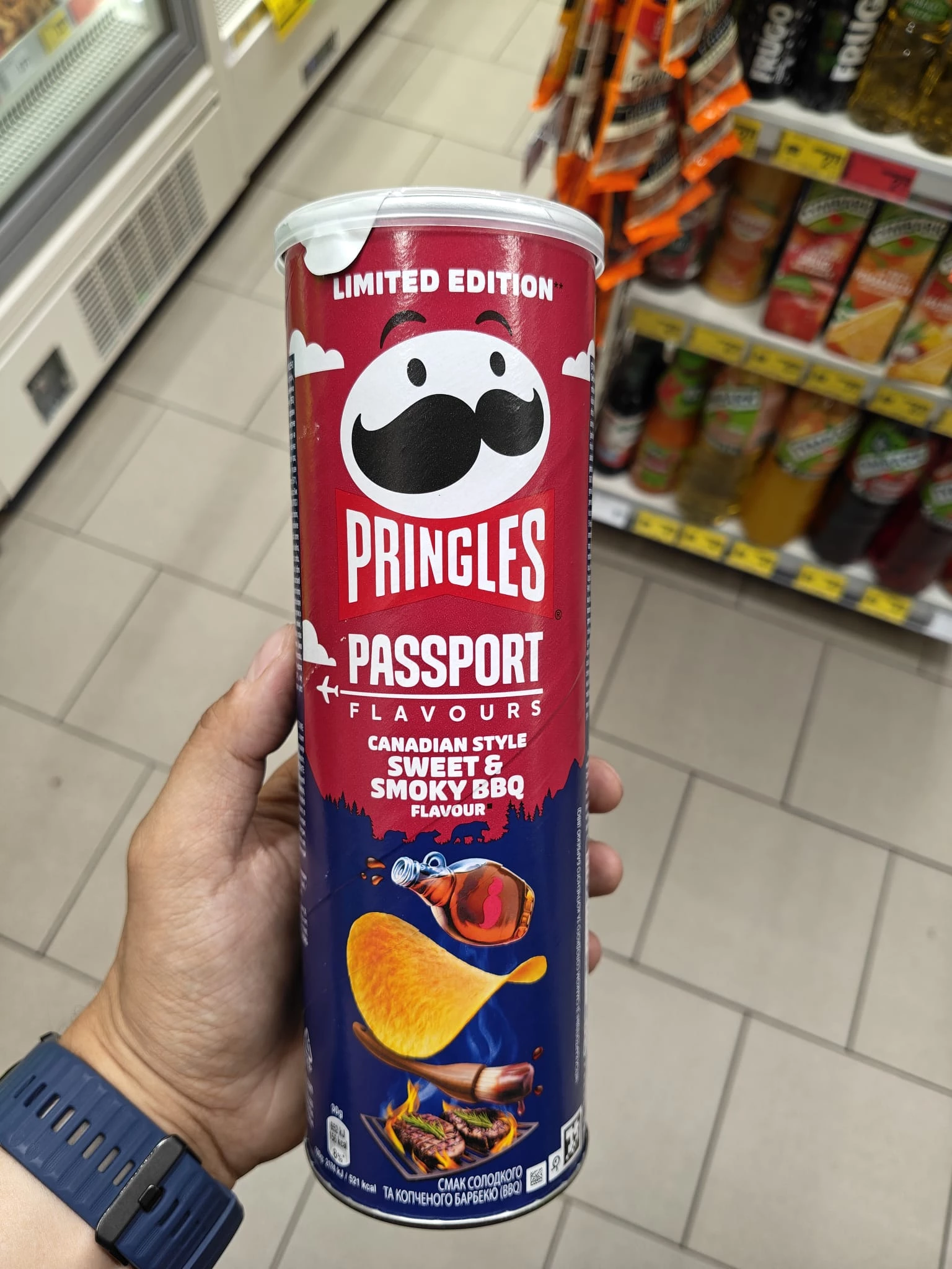 Pringles Passport Flavours Canadian Style Sweet & Smoky BBQ | 165g