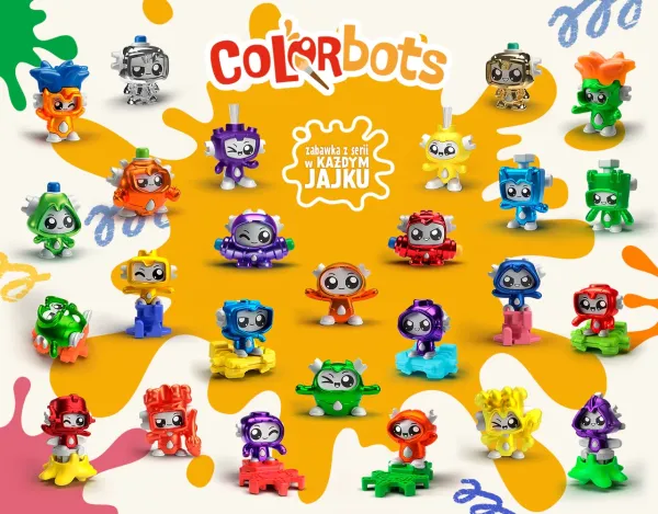 Kinder Niespodzianka Colorbots – Zabawki [02/??]