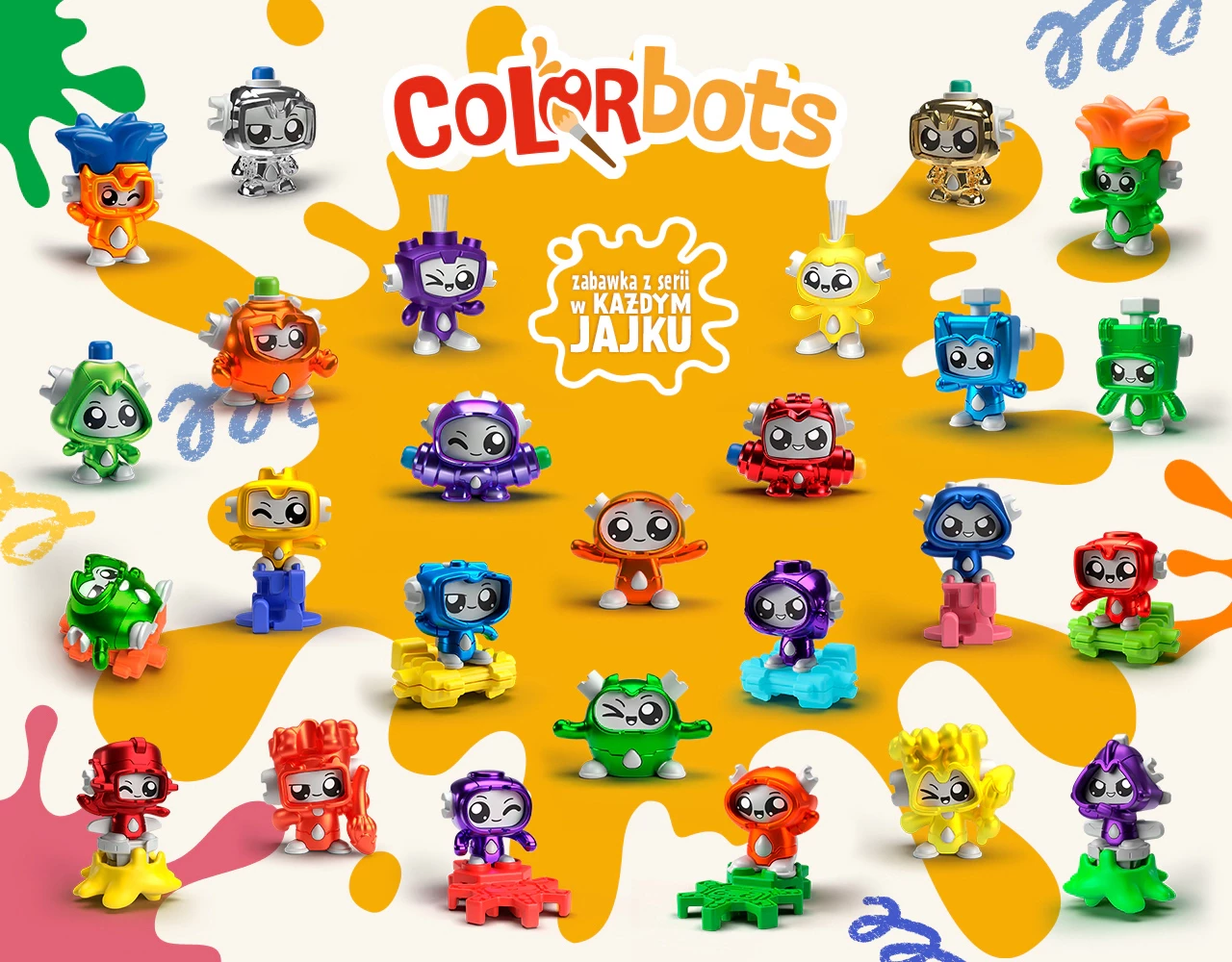 Kinder Niespodzianka Colorbots – Zabawki [02/??]