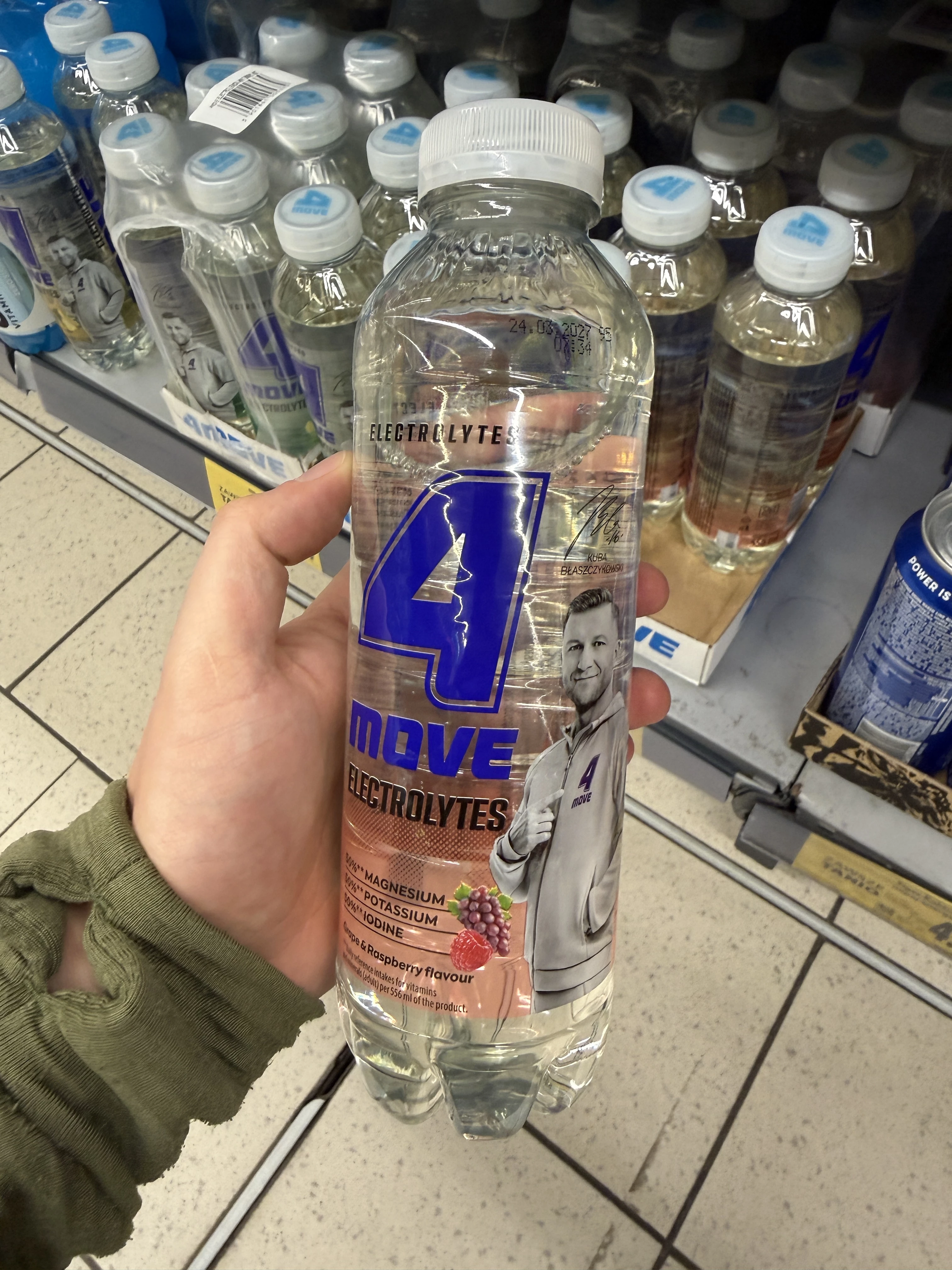 4move Electrolytes Grape & Raspberry | 556ml
