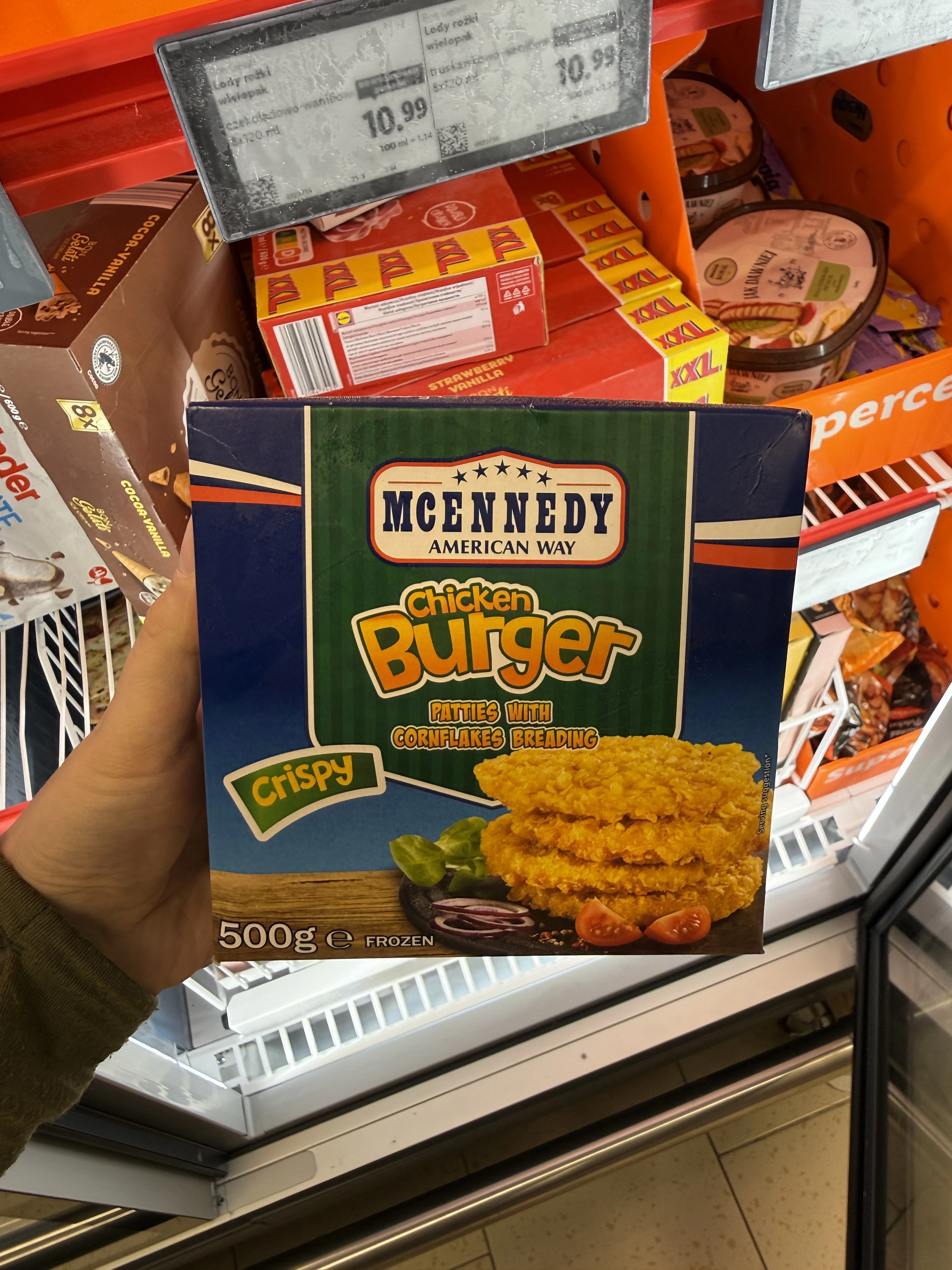 McEnnedy Crispy Chicken Burger | 500g