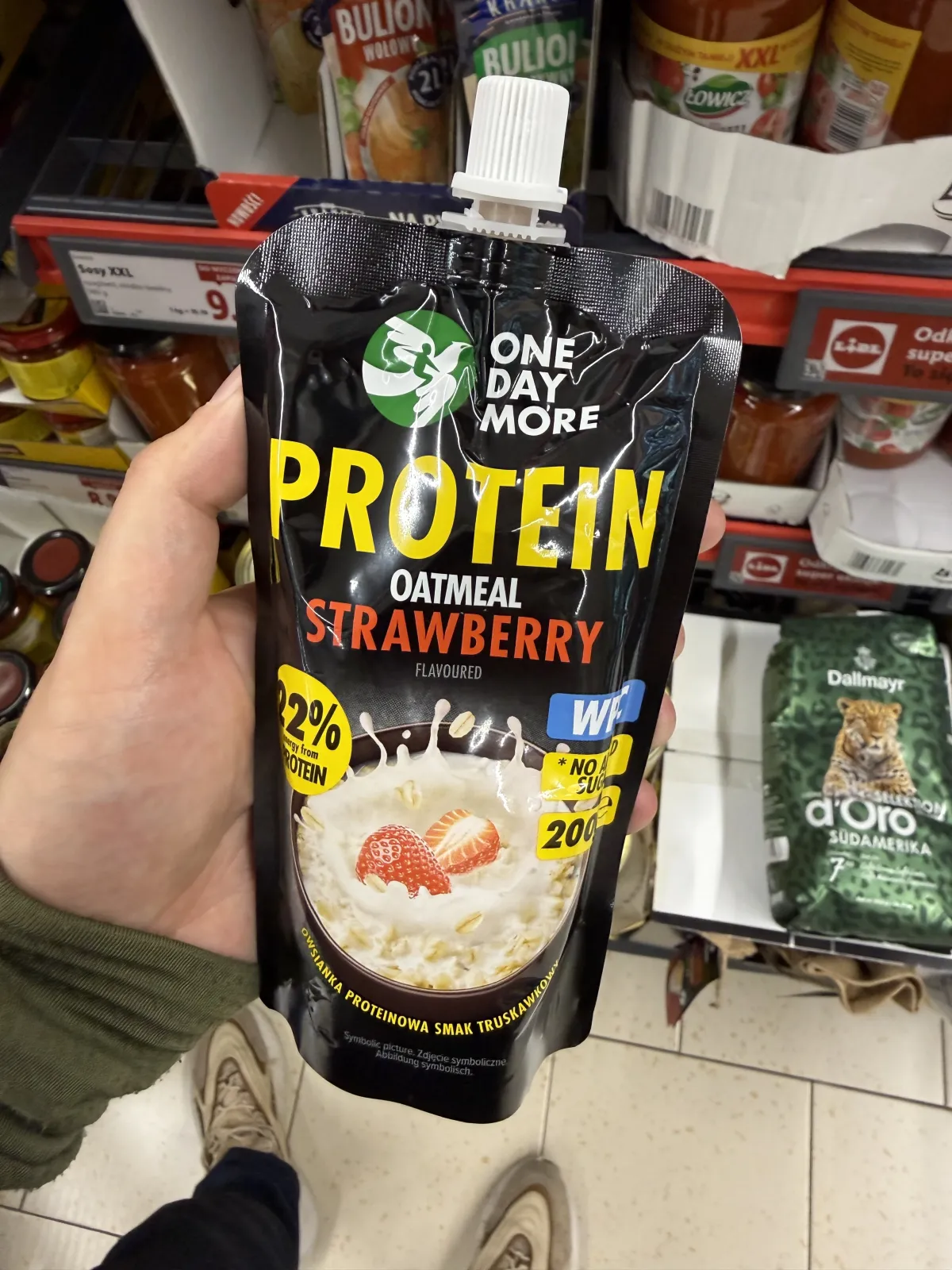 One Day More Protein Oatmeal Strawberry Flavoured | 200g