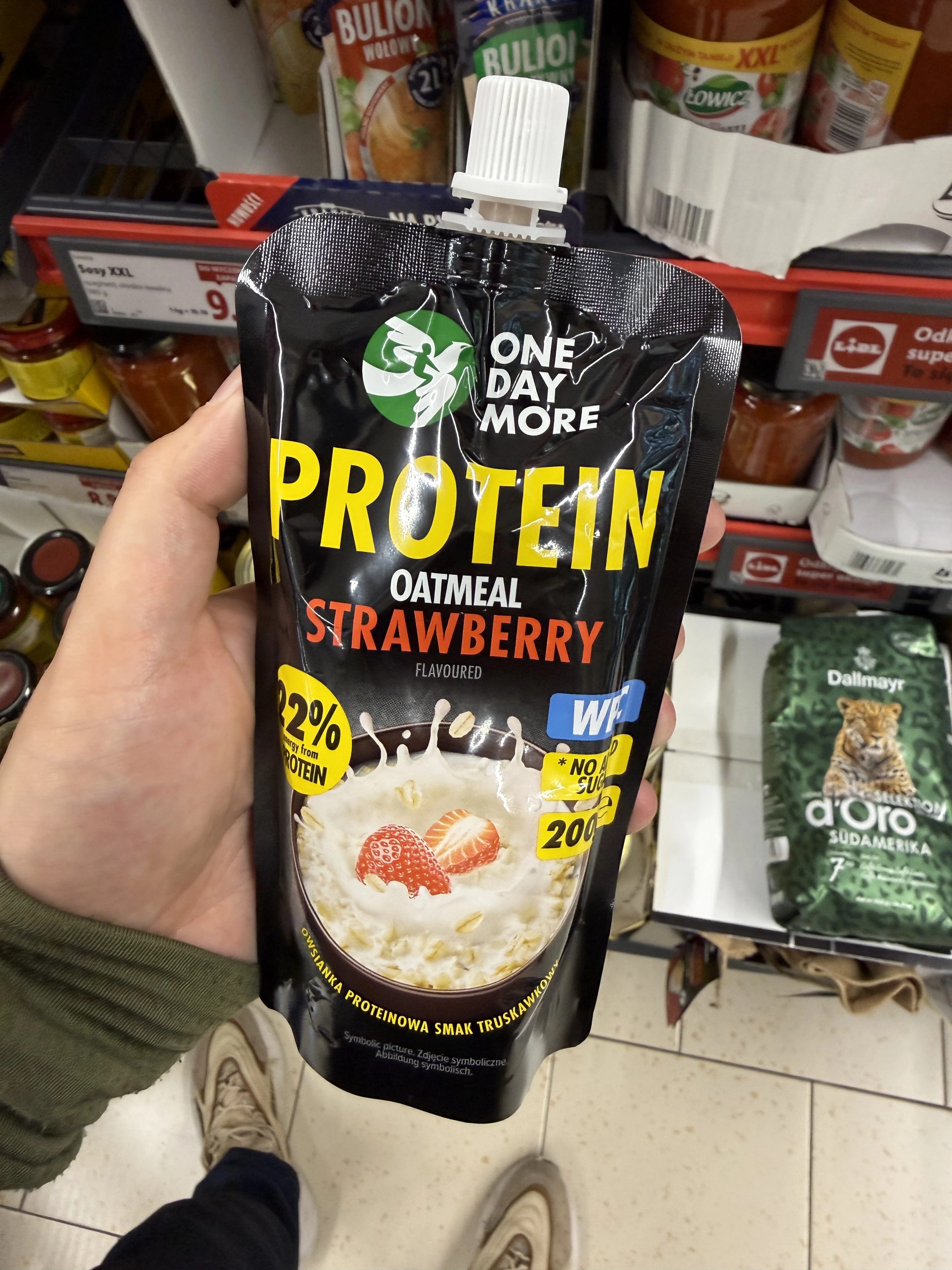 One Day More Protein Oatmeal Strawberry Flavoured | 200g