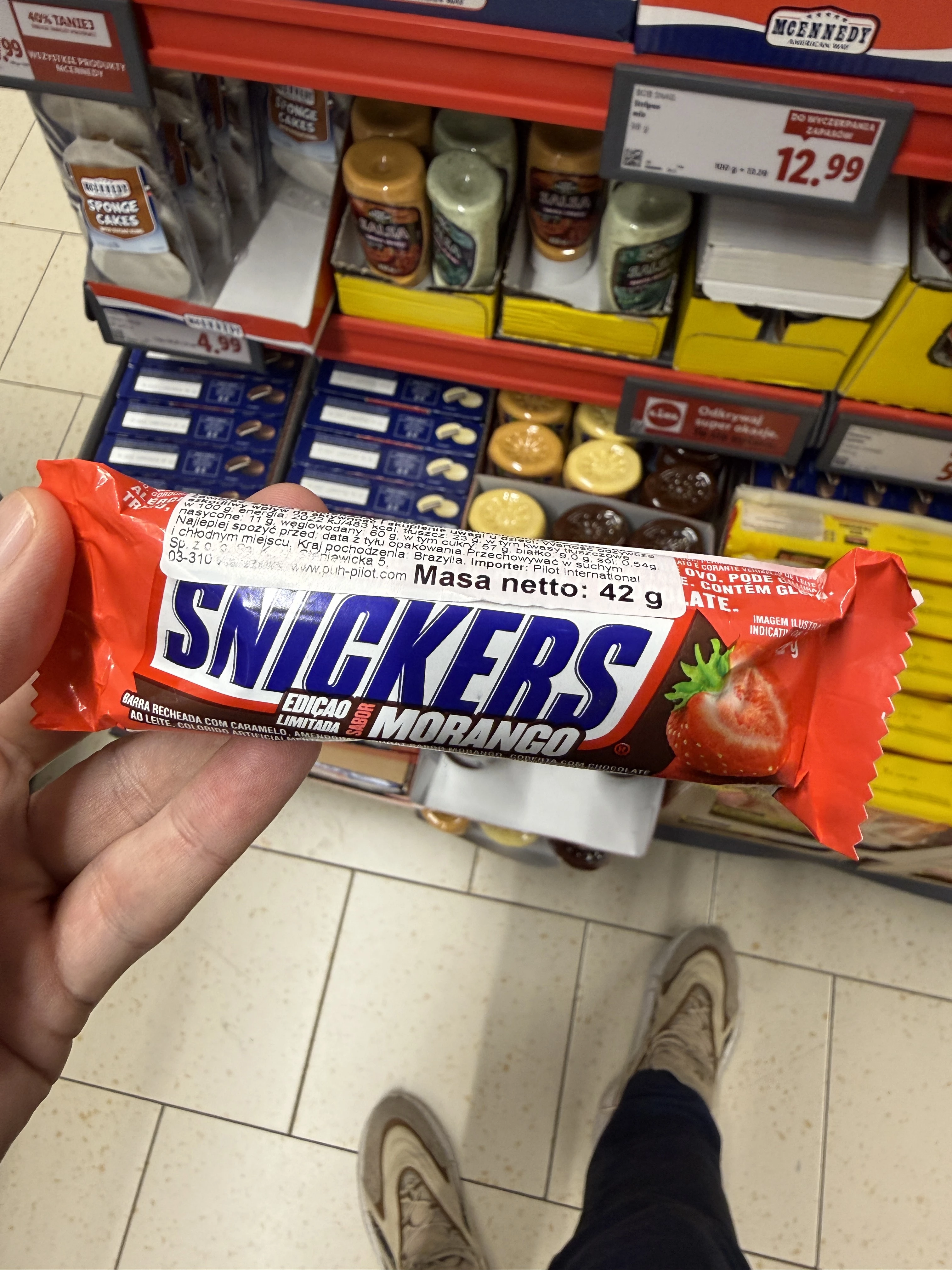 Snickers Morango | 42g