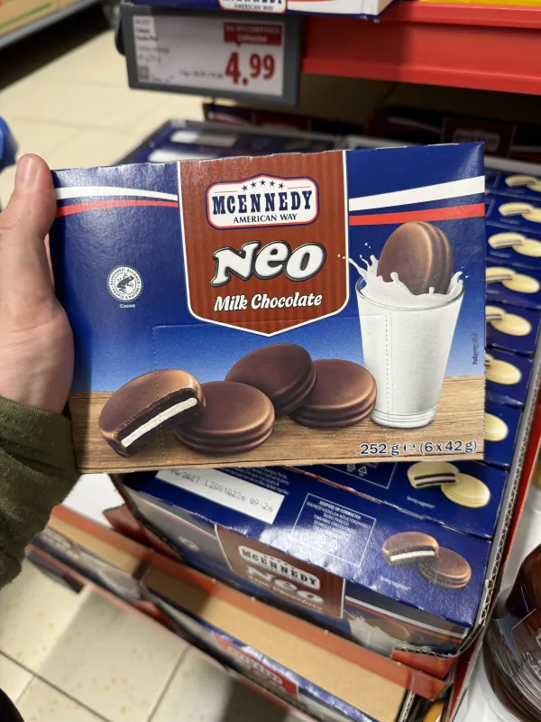 McEnnedy American Way Neo Milk Chocolate | 252g