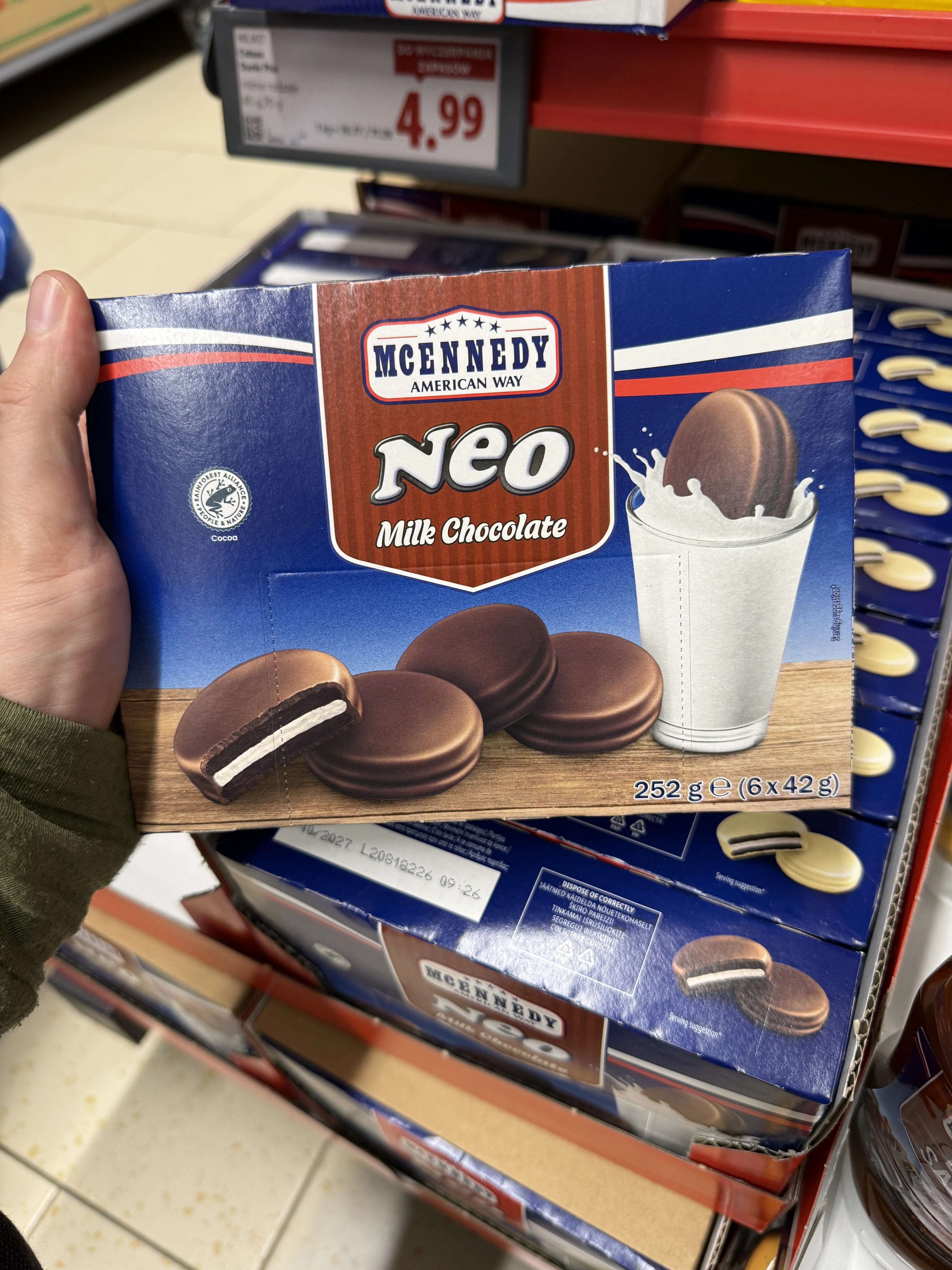 McEnnedy American Way Neo Milk Chocolate | 252g