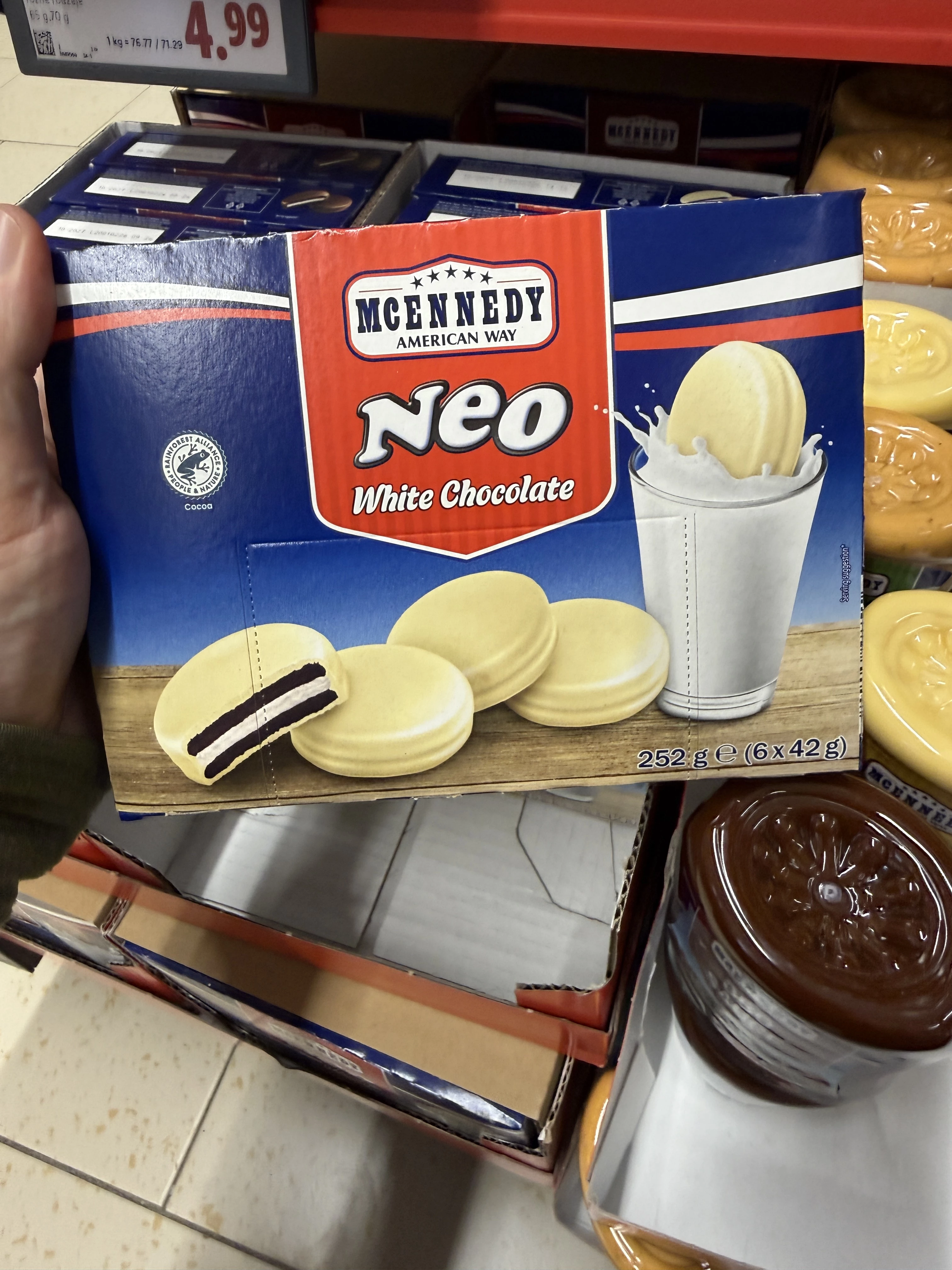 McEnnedy American Way Neo White Chocolate | 252g