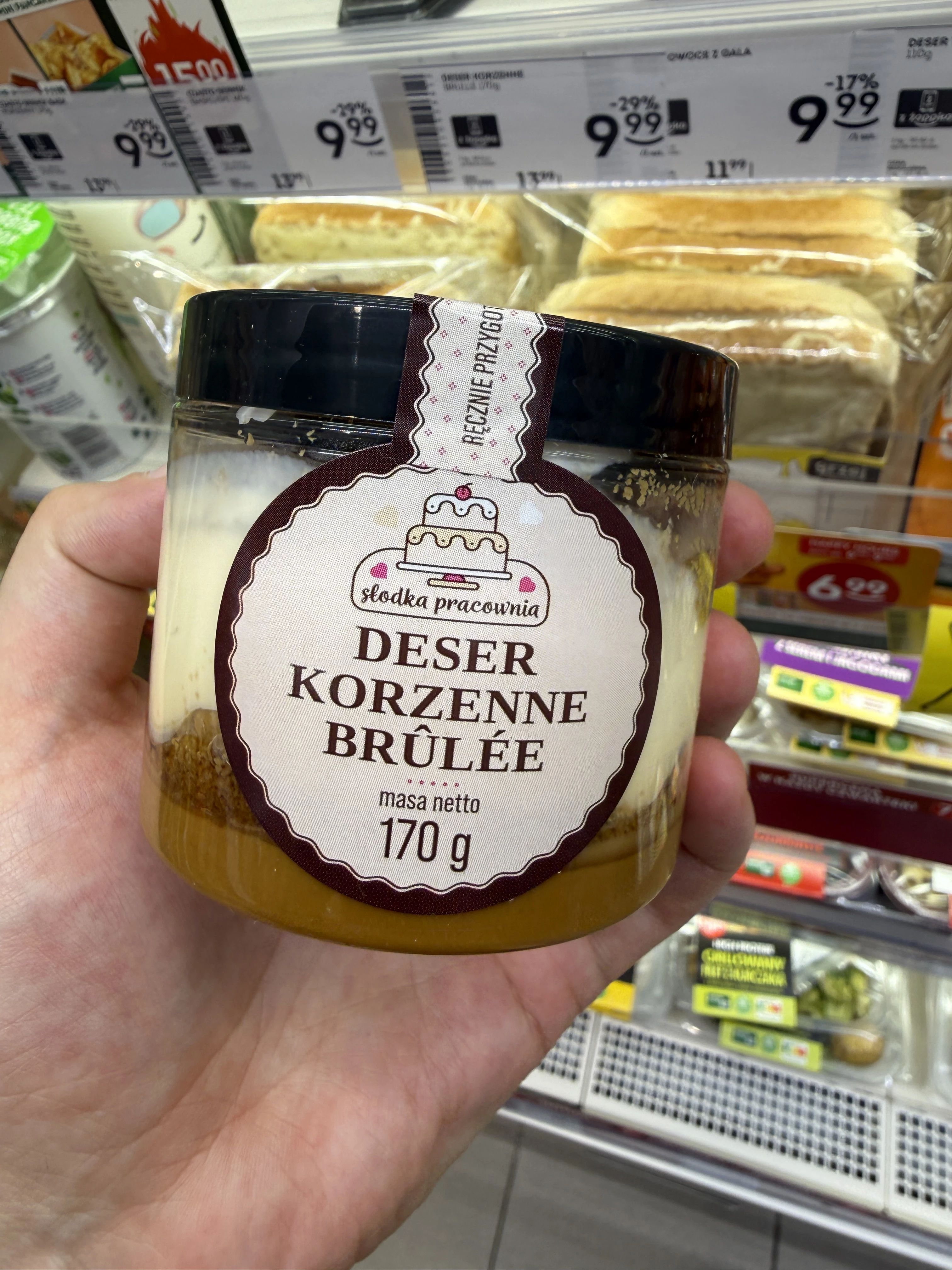 Słodka Pracownia Deser Korzenne Brûlée | 170g