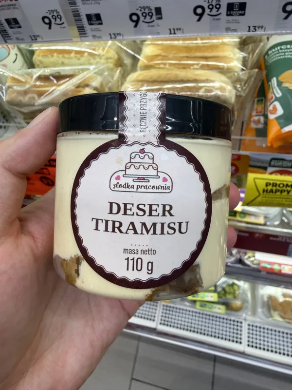 Deser Tiramisu Słodka Pracownia | 110g