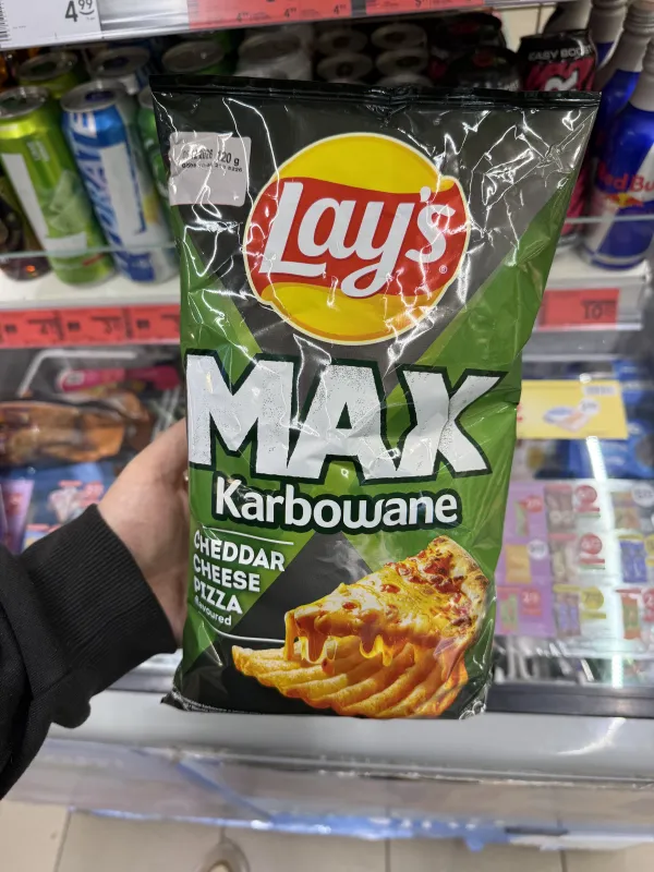 Lay’s Max Karbowane Cheddar Cheese Pizza flavoured | 120g