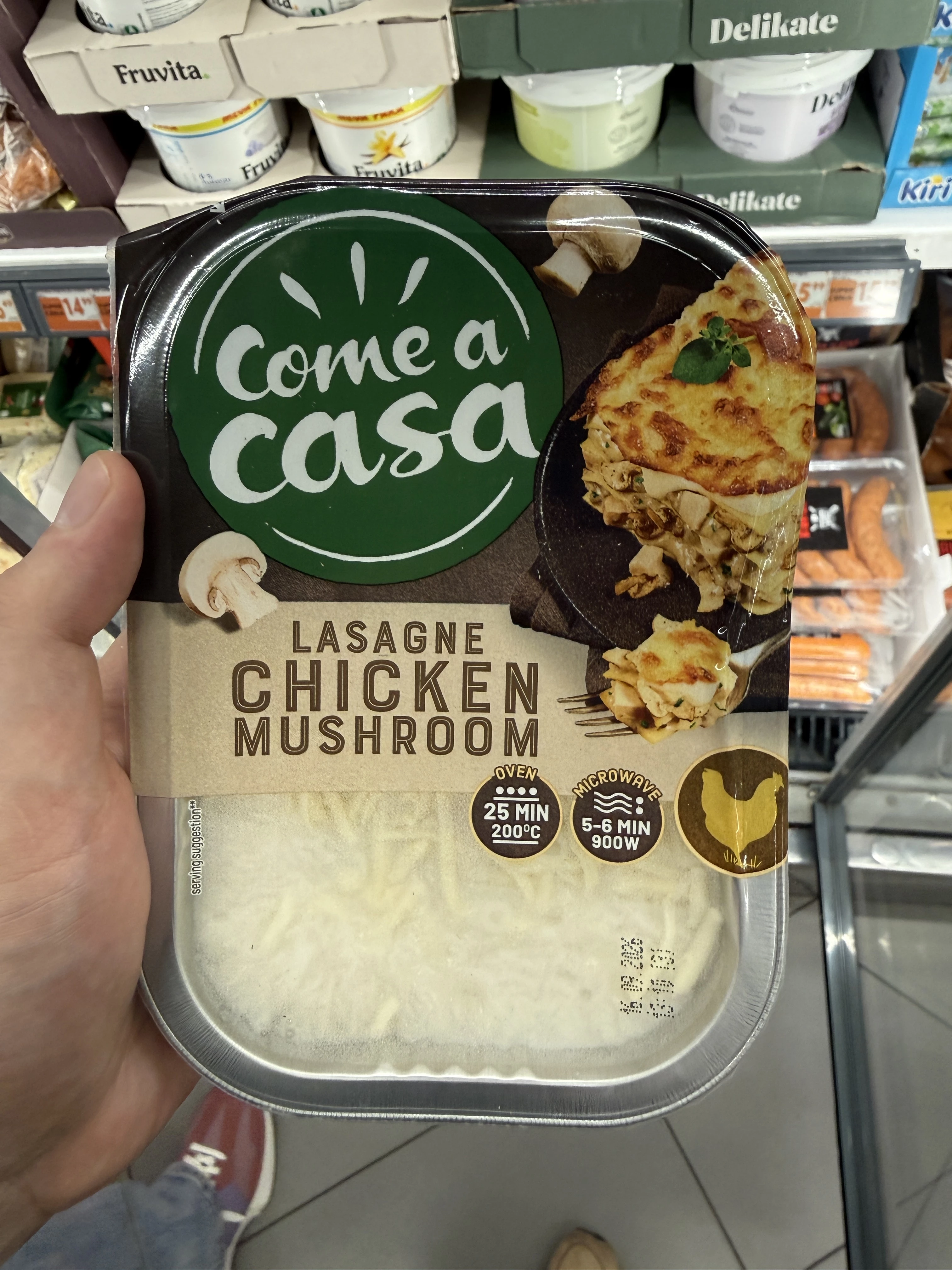 Come a Casa Lasagne Chicken Mushroom | 400g