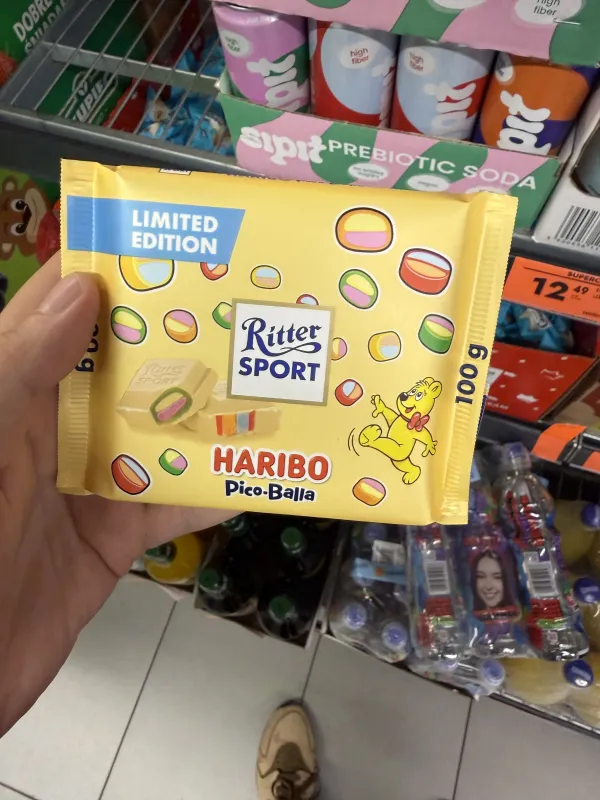 Ritter Sport Haribo Pico-Balla Weiß | 100g