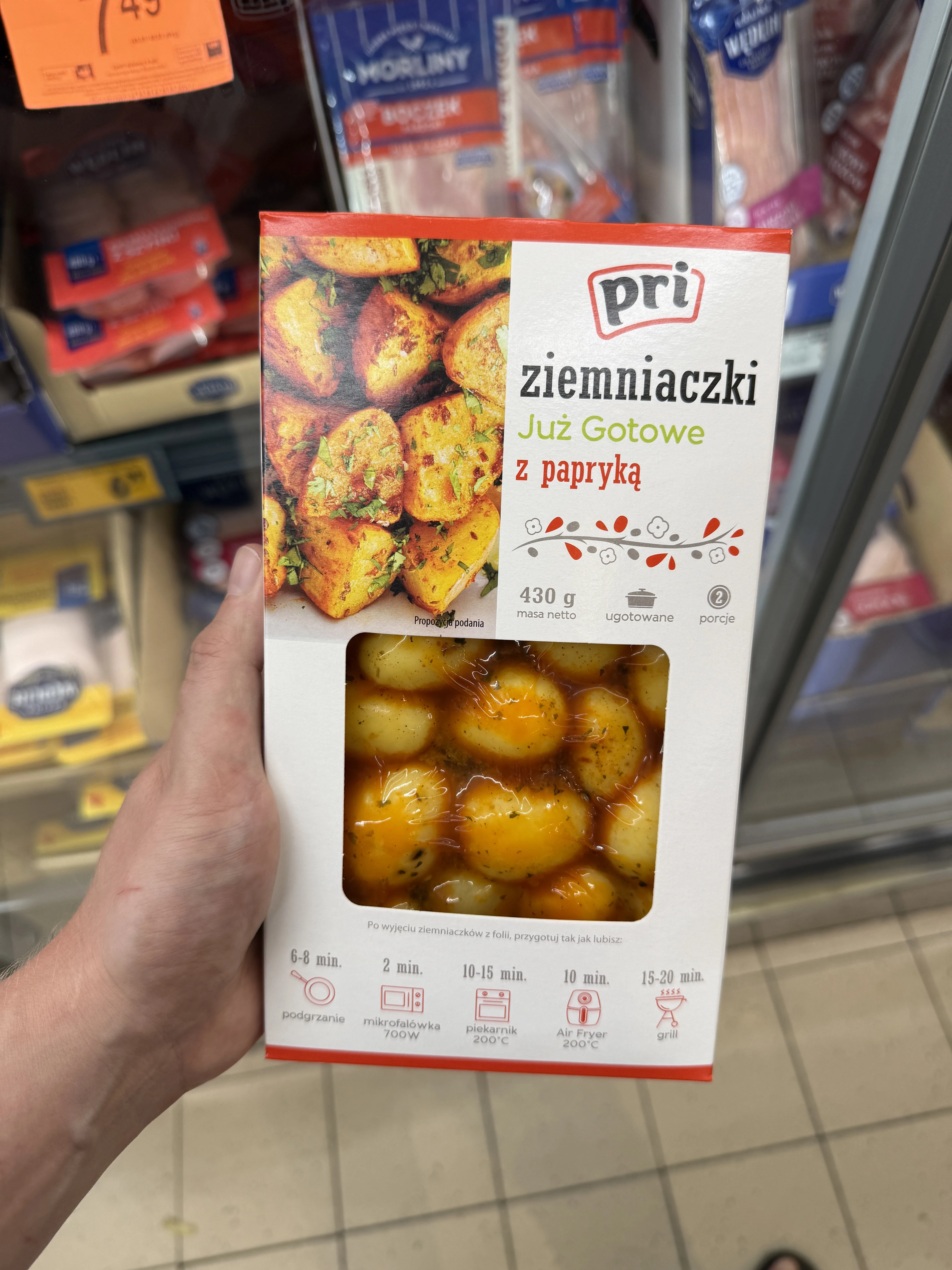 Pri Ziemniaczki Już Gotowe z papryką | 430g