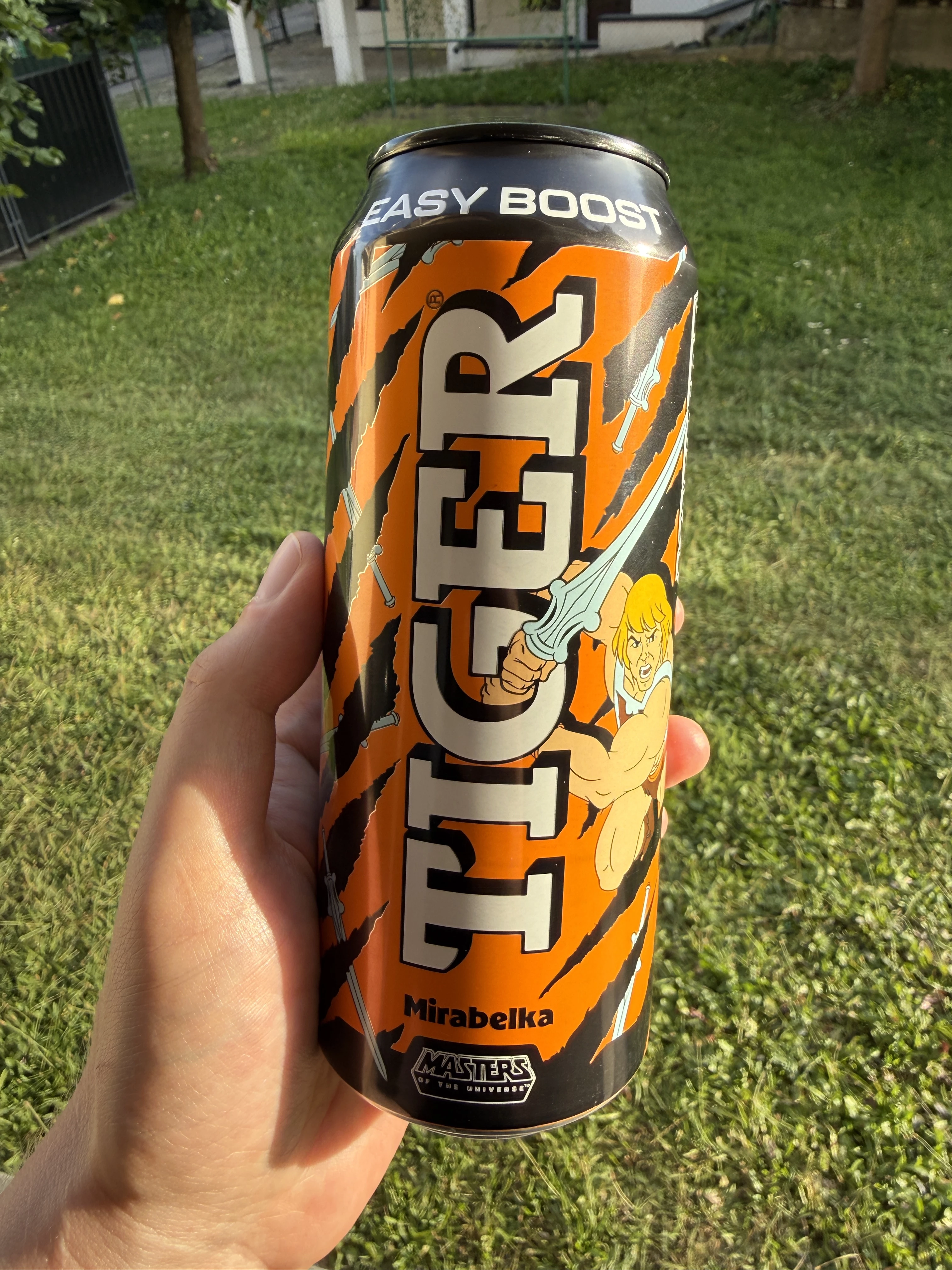 Tiger Easy Boost Mirabelka Masters of the Universe He-Man  | 500ml