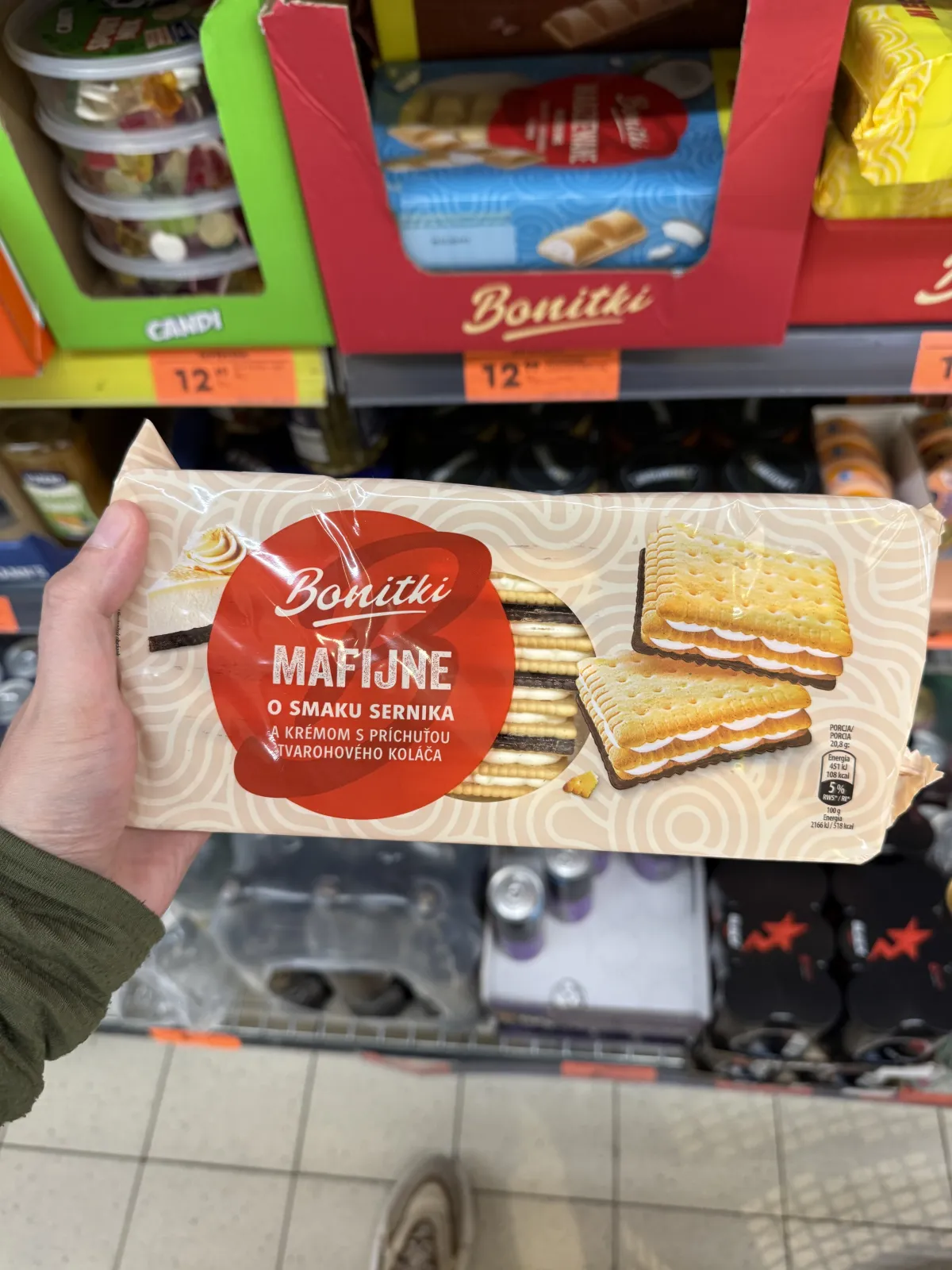 Ciastka mafijne sernikowe Bonitki | 250g