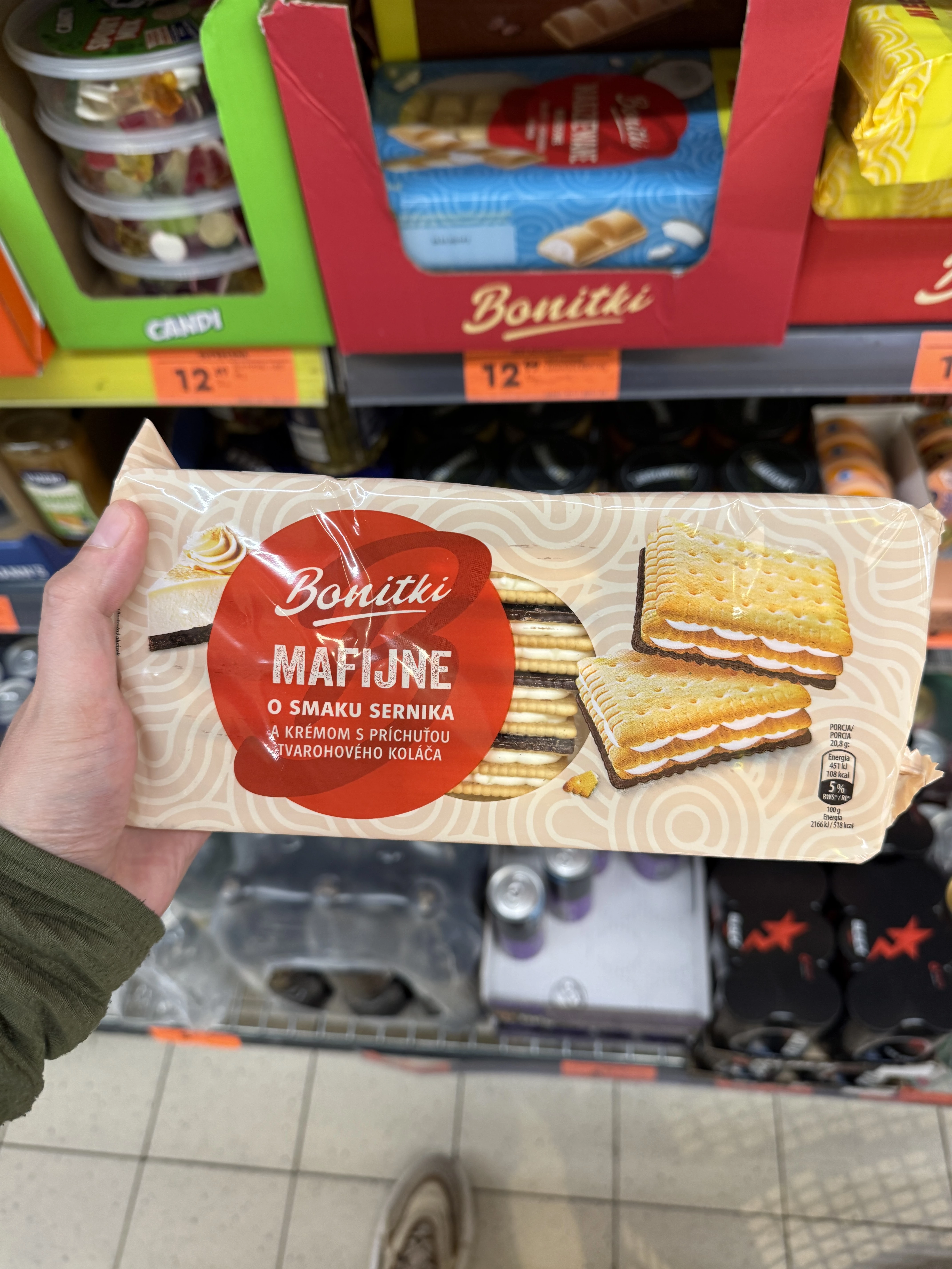 Ciastka mafijne sernikowe Bonitki | 250g
