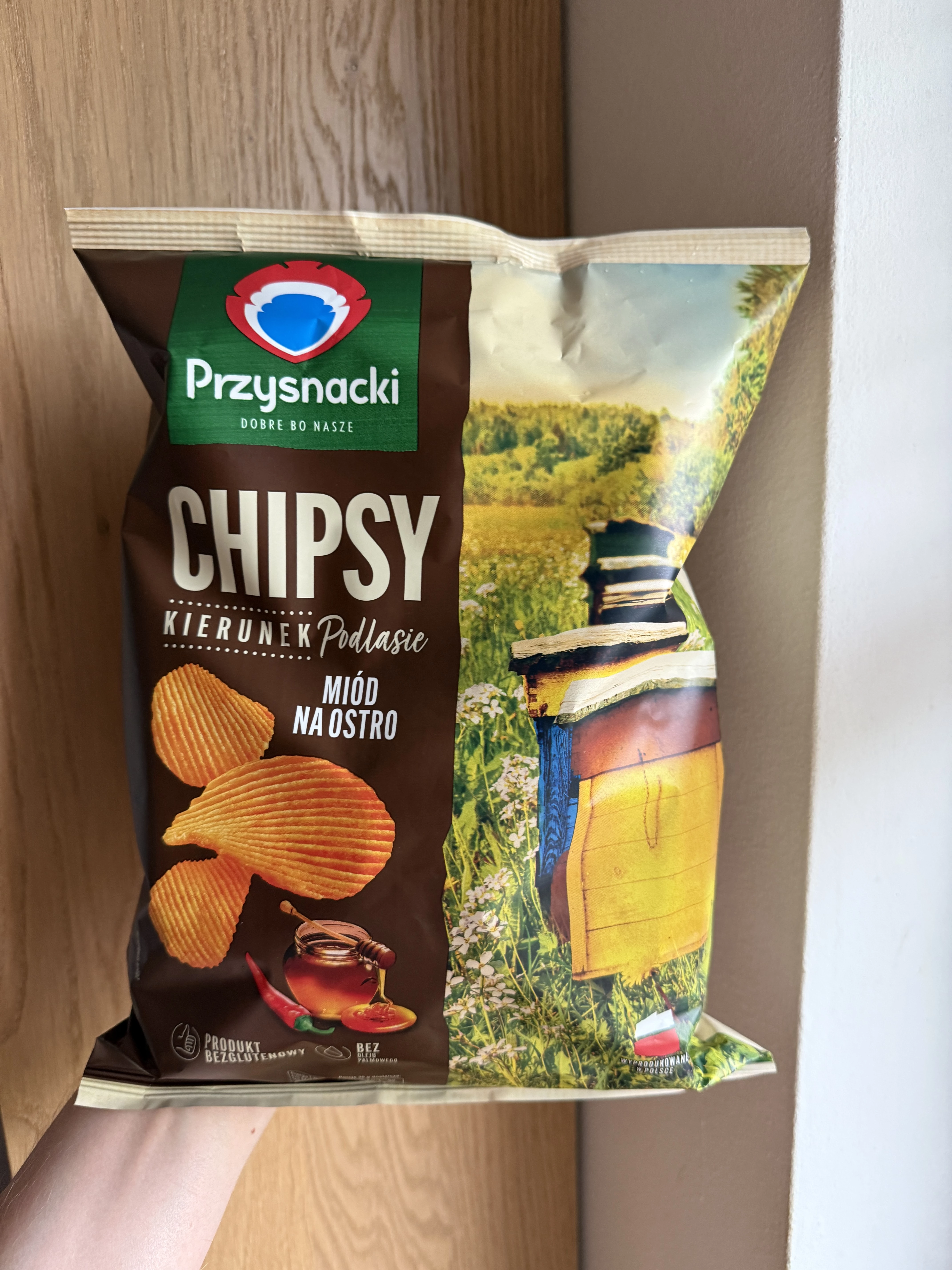 Przysnacki Chipsy Kierunek Podlasie Miód na Ostro | 200g