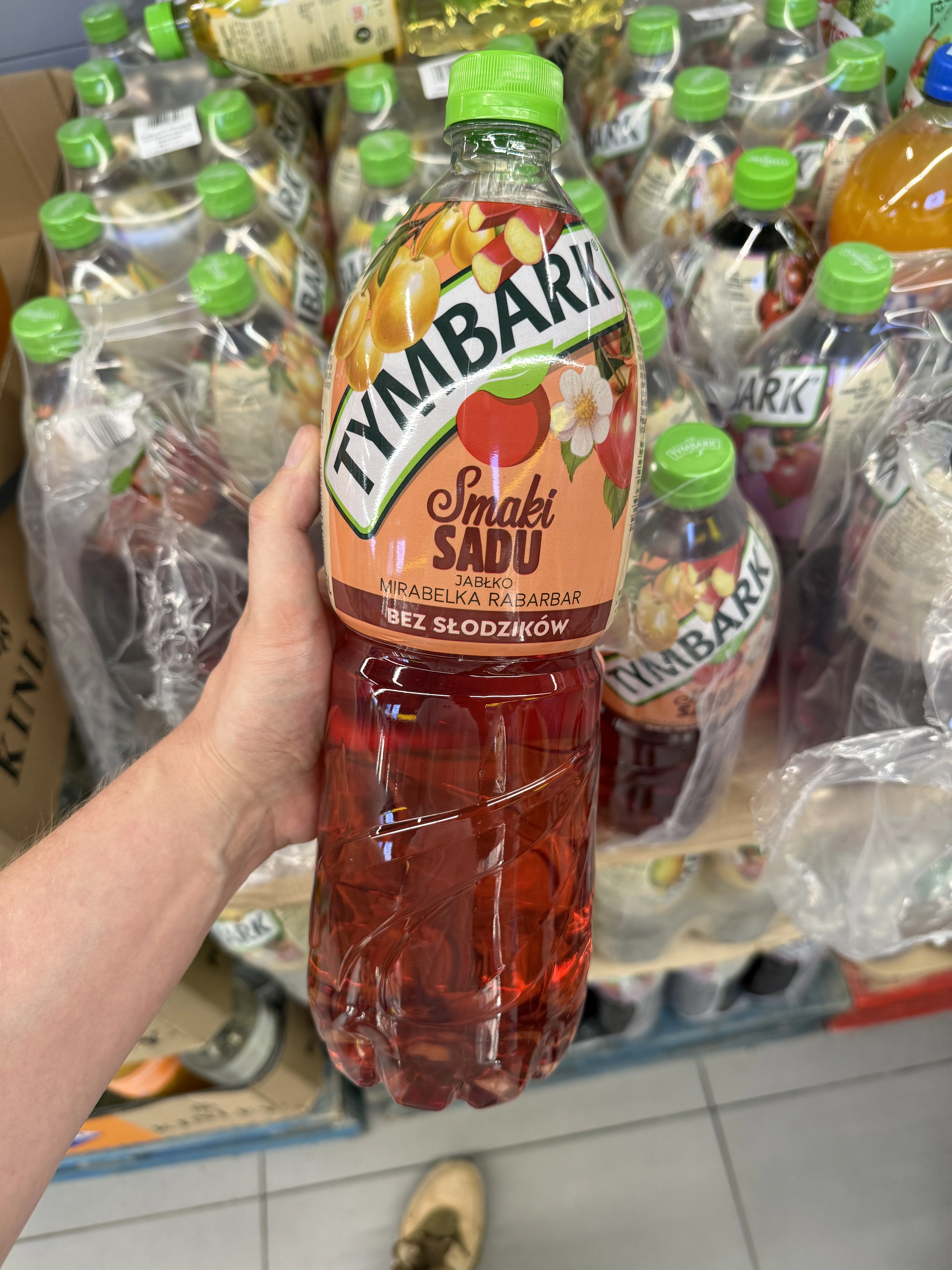 Tymbark Smaki Sadu Jabłko Mirabelka Rabarbar | 1750ml