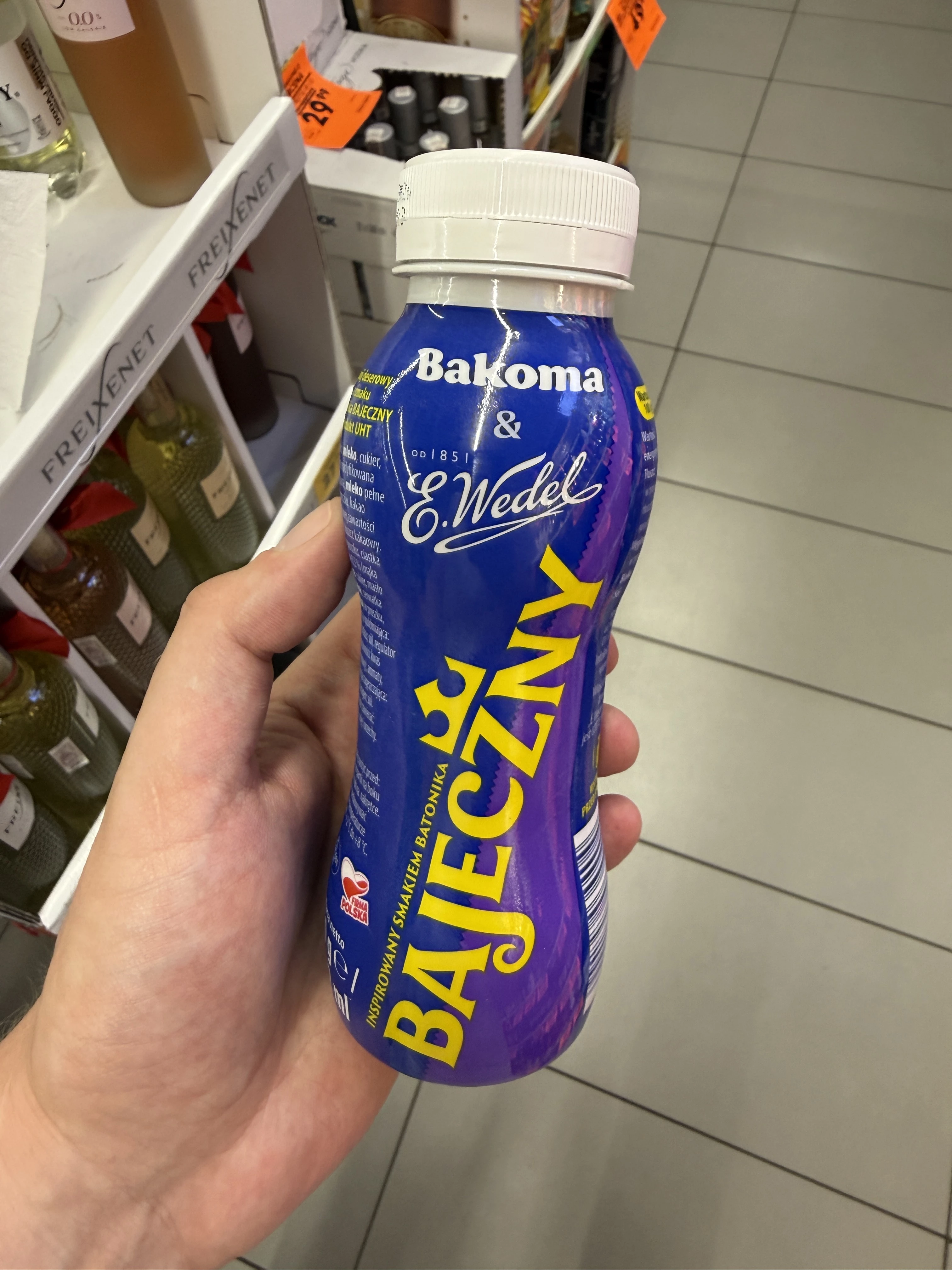 Bakoma & E. Wedel Napój deserowy o smaku batonika Bajeczny | 250g