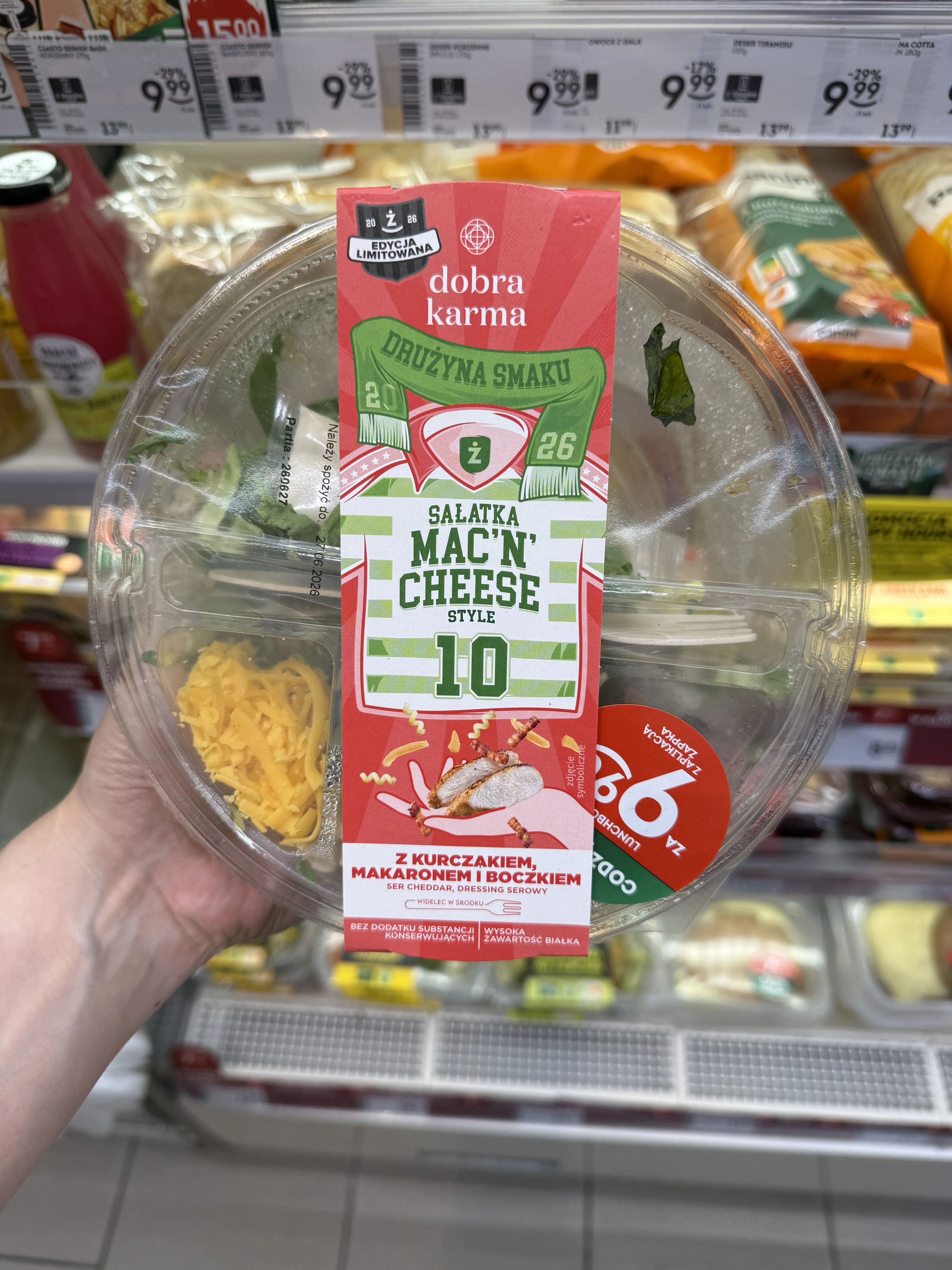 Sałatka mac’n cheese Dobra Karma | 237g