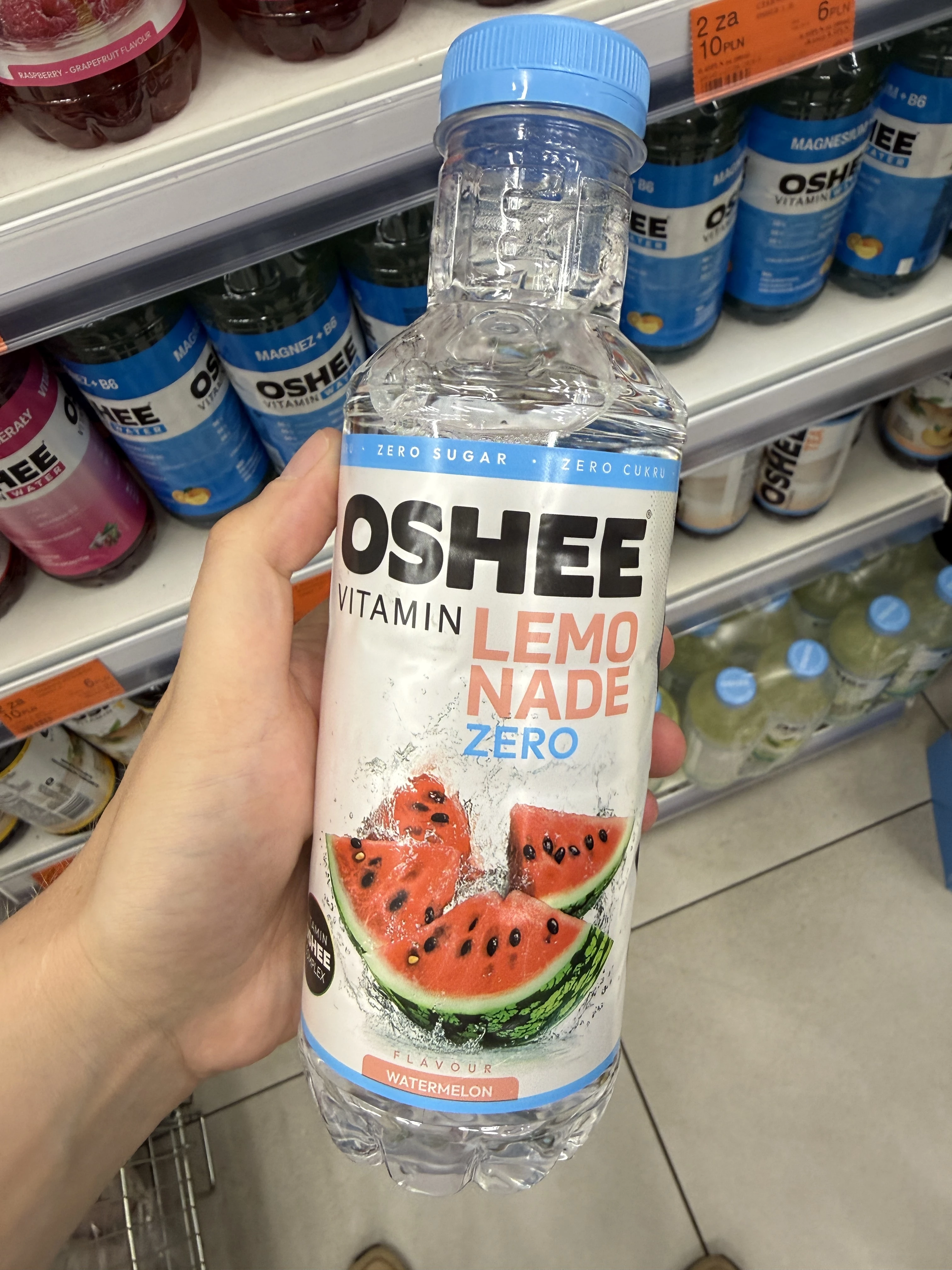 OSHEE Vitamin Lemonade Zero arbuz | 555ml