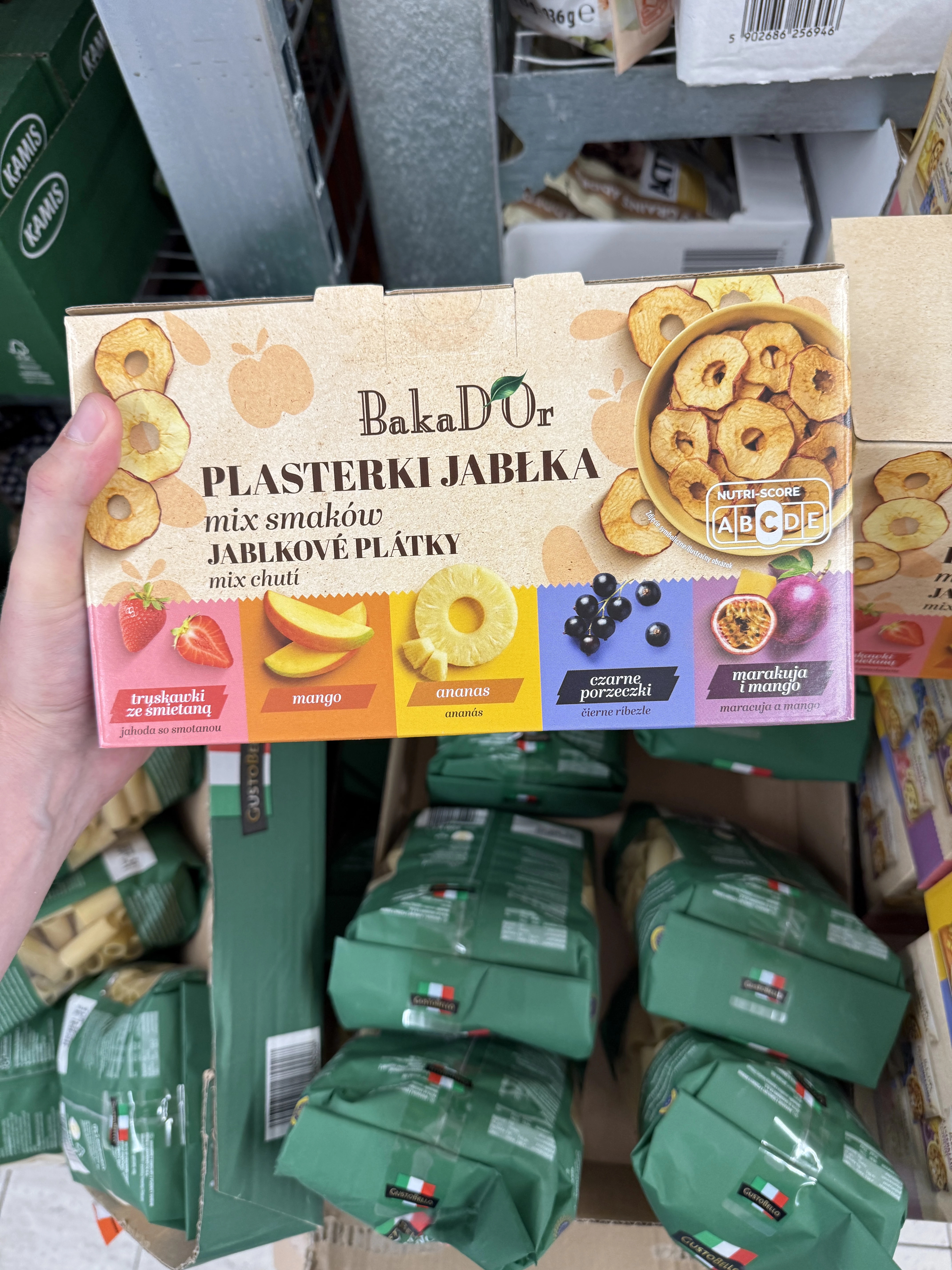 BakaDOr Plasterki Jabłka mix smaków | 137,5g