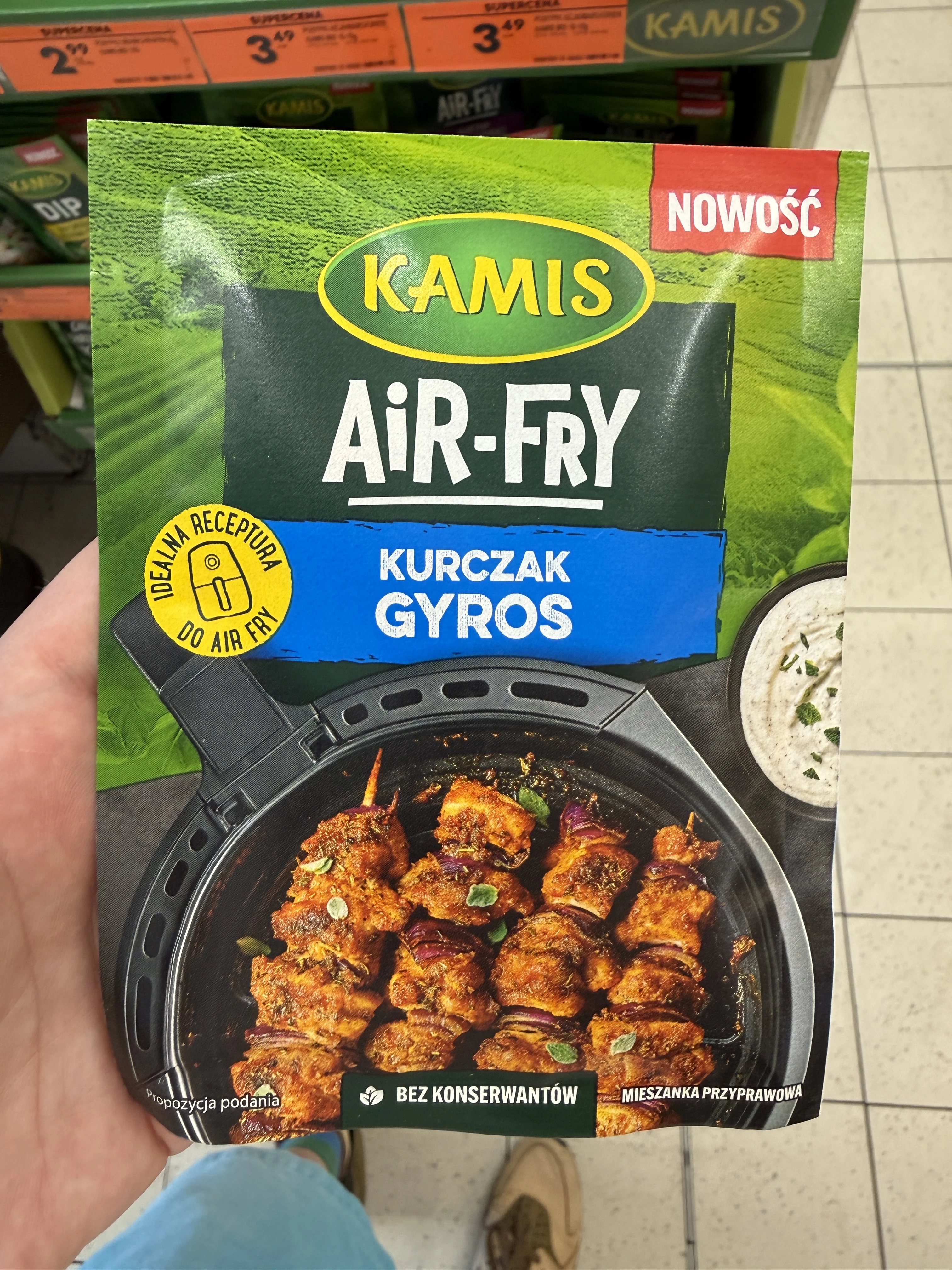 Kamis Air-Fry Kurczak Gyros | 20g