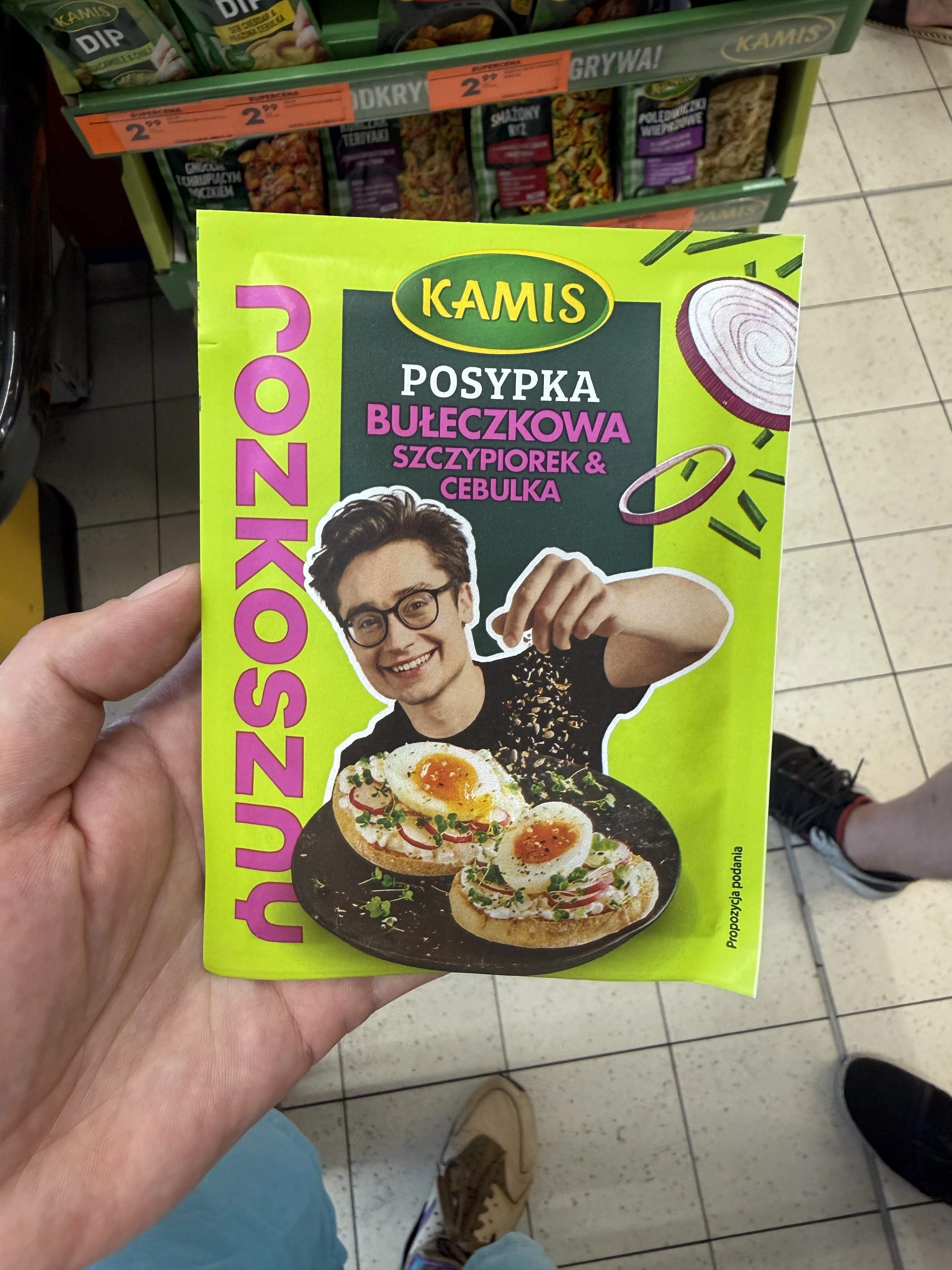 Kamis Posypka Bułeczkowa Szczypiorek & Cebulka | 15g