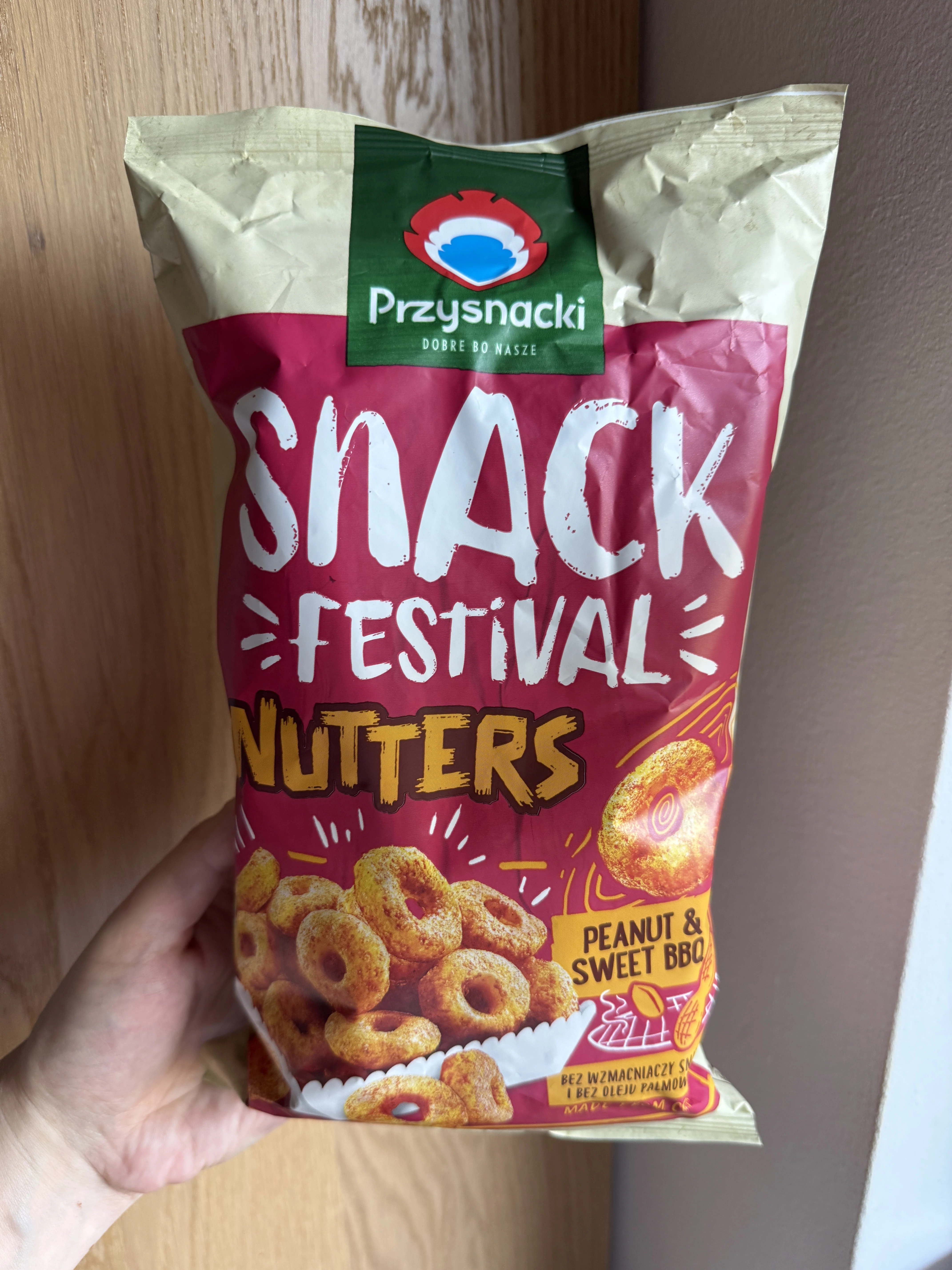 Przysnacki Snack Festival Nutters Peanut & Sweet BBQ | 100g