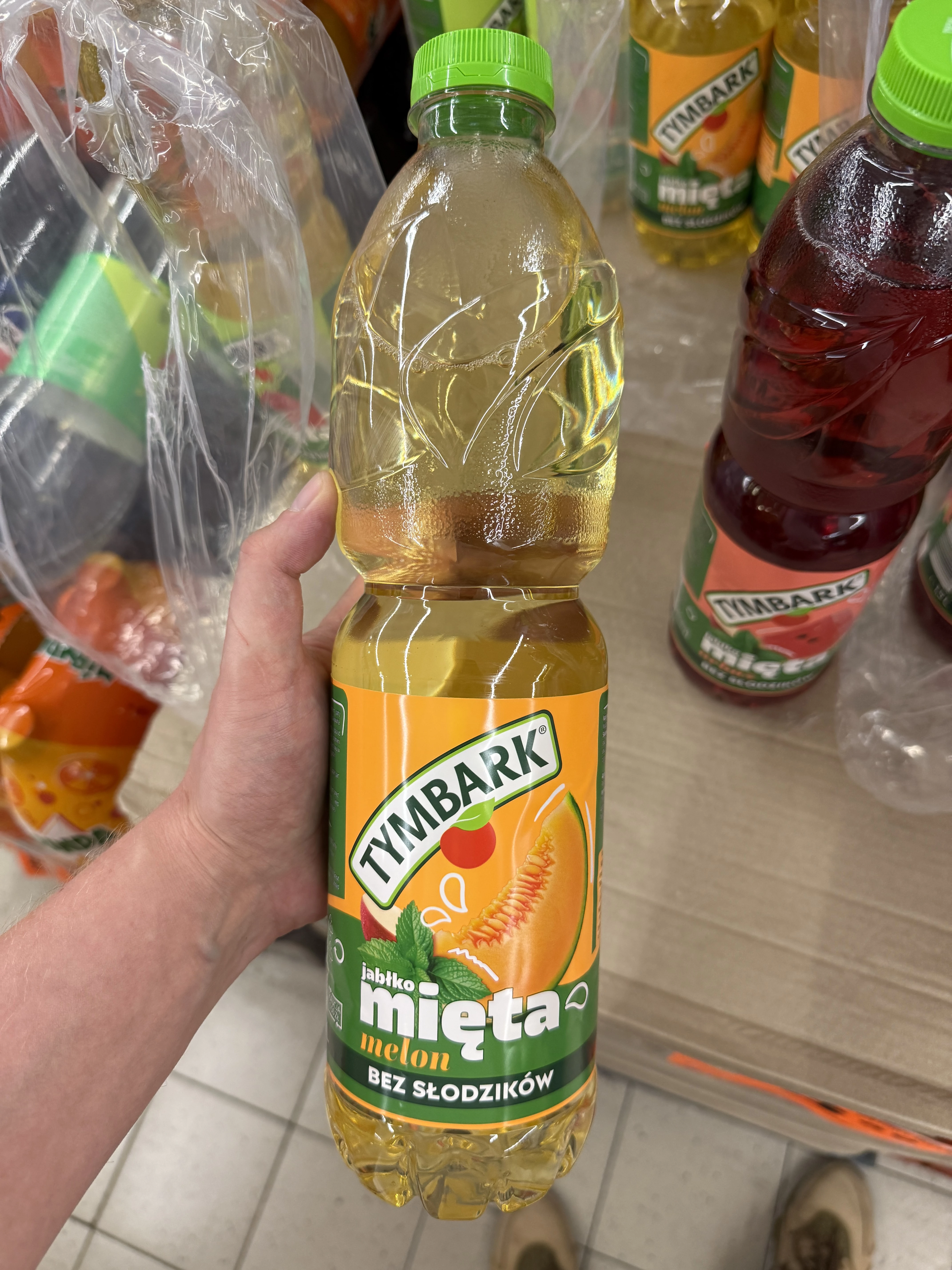 Tymbark Napój jabłko mięta melon | 1500ml