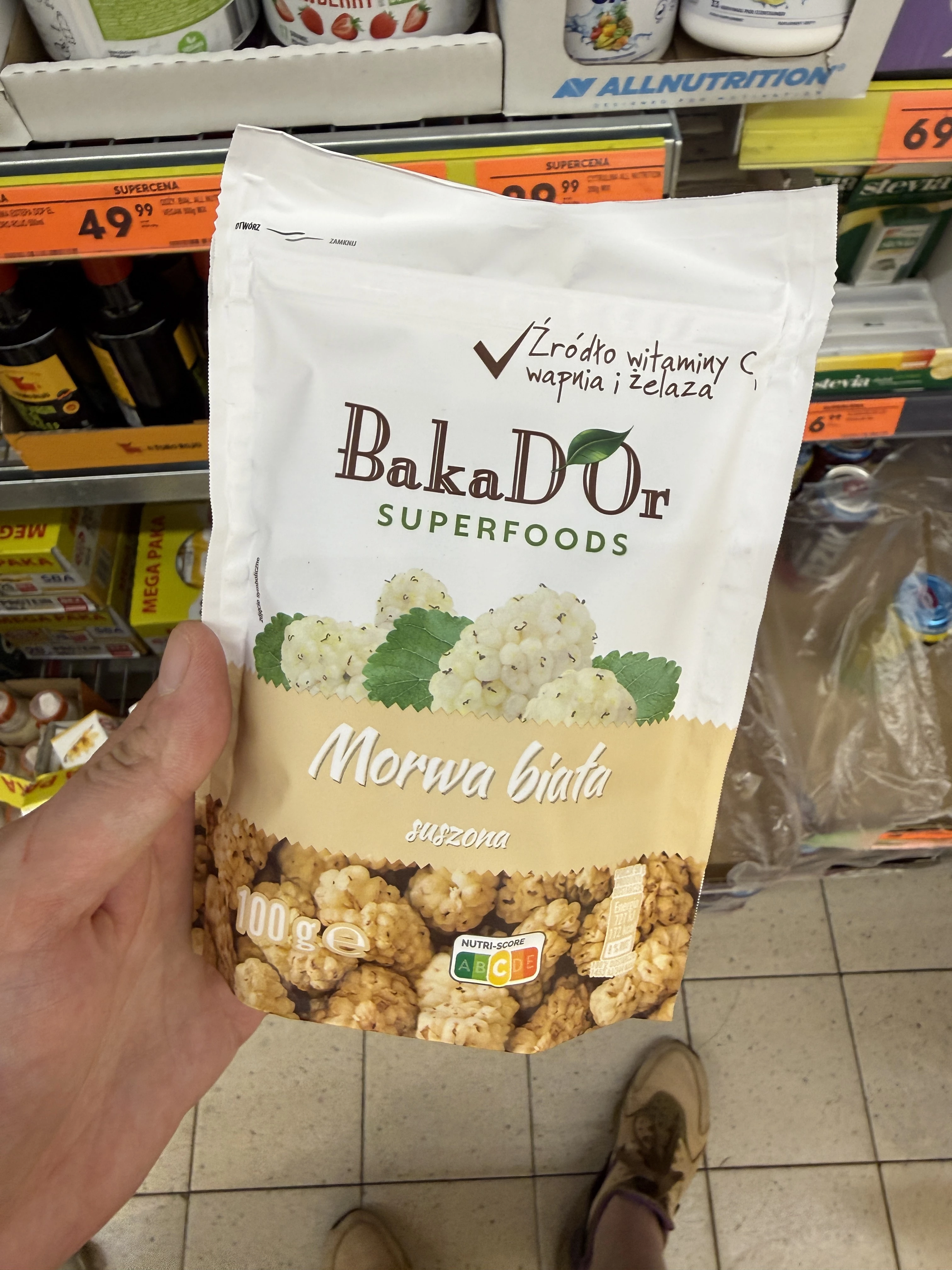 BakaD’Or Morwa biała suszona | 100g