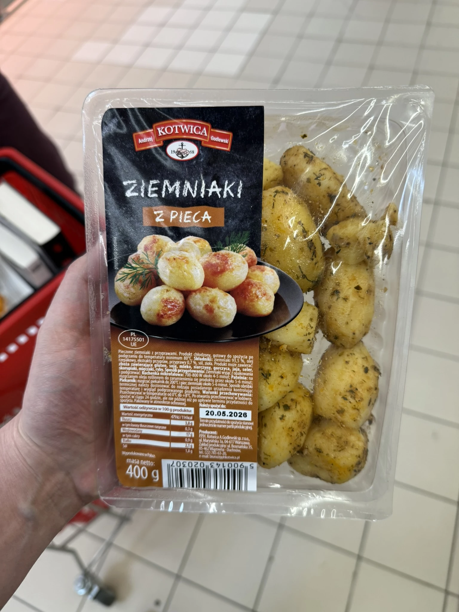 Kotwica Ziemniaki z pieca | 400g