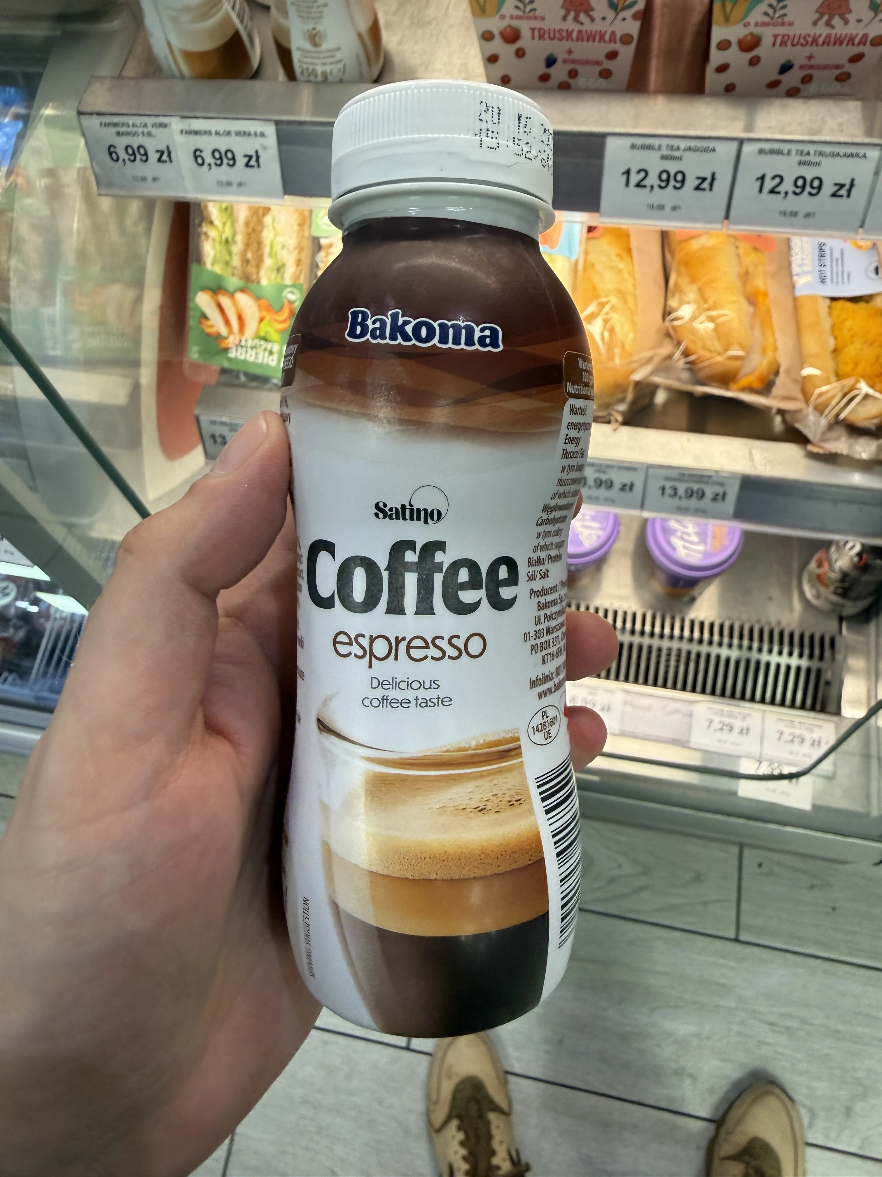 Bakoma Satino Coffee Espresso napój mleczny kawowy | 250g / 240ml