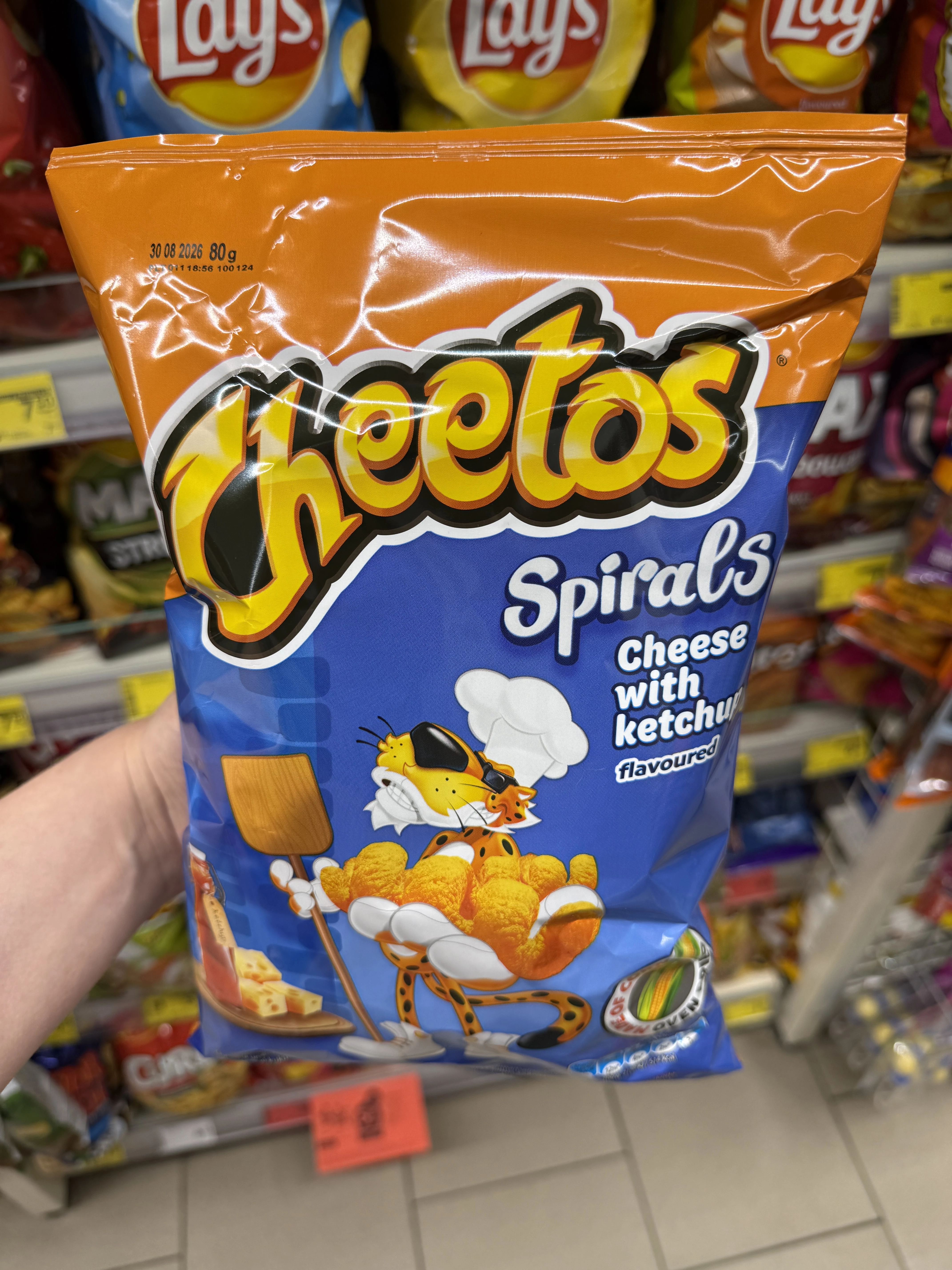 Cheetos Spirals Cheese & Ketchup | 80g