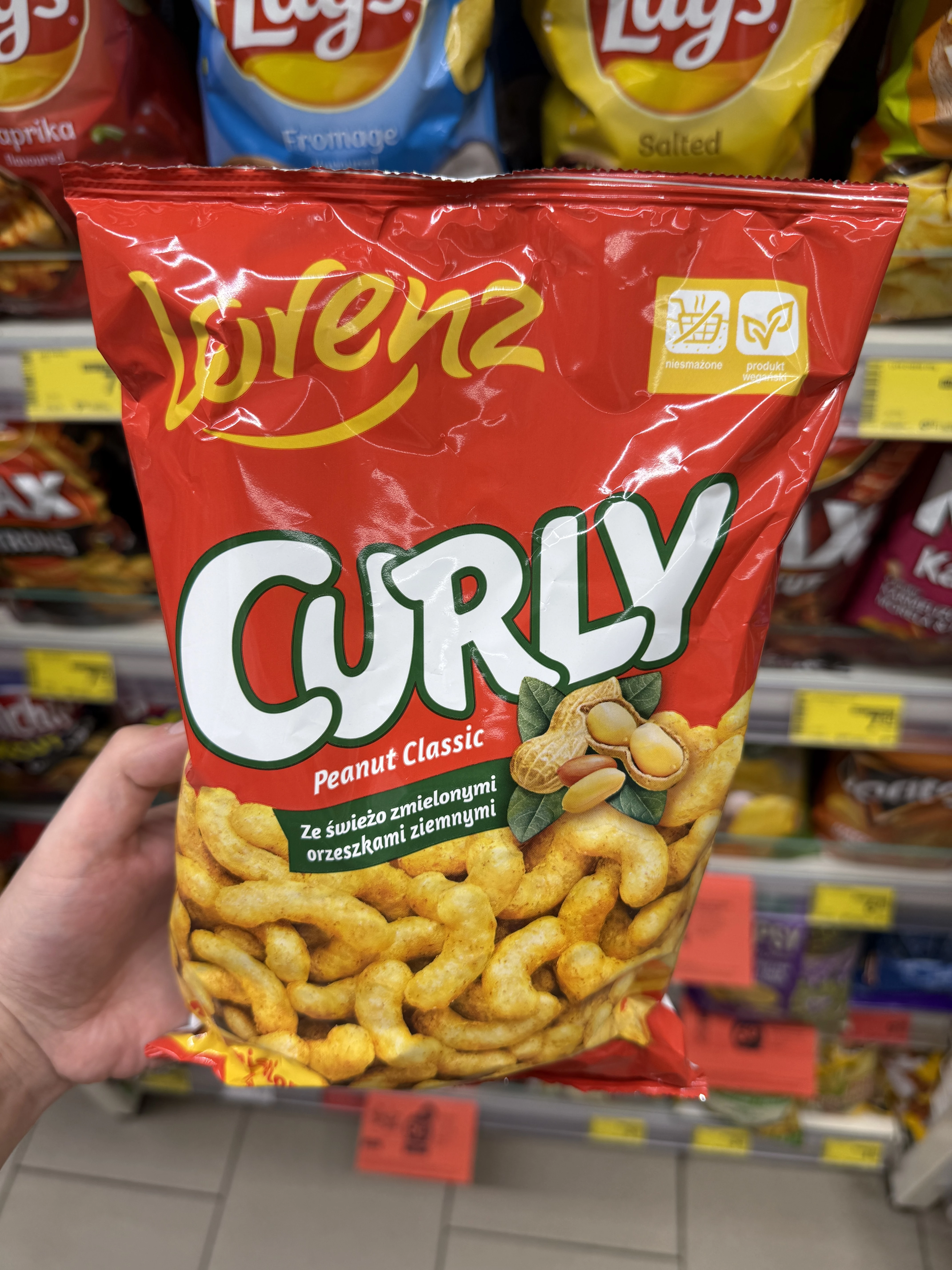 Lorenz Curly Peanut Classic | 120g