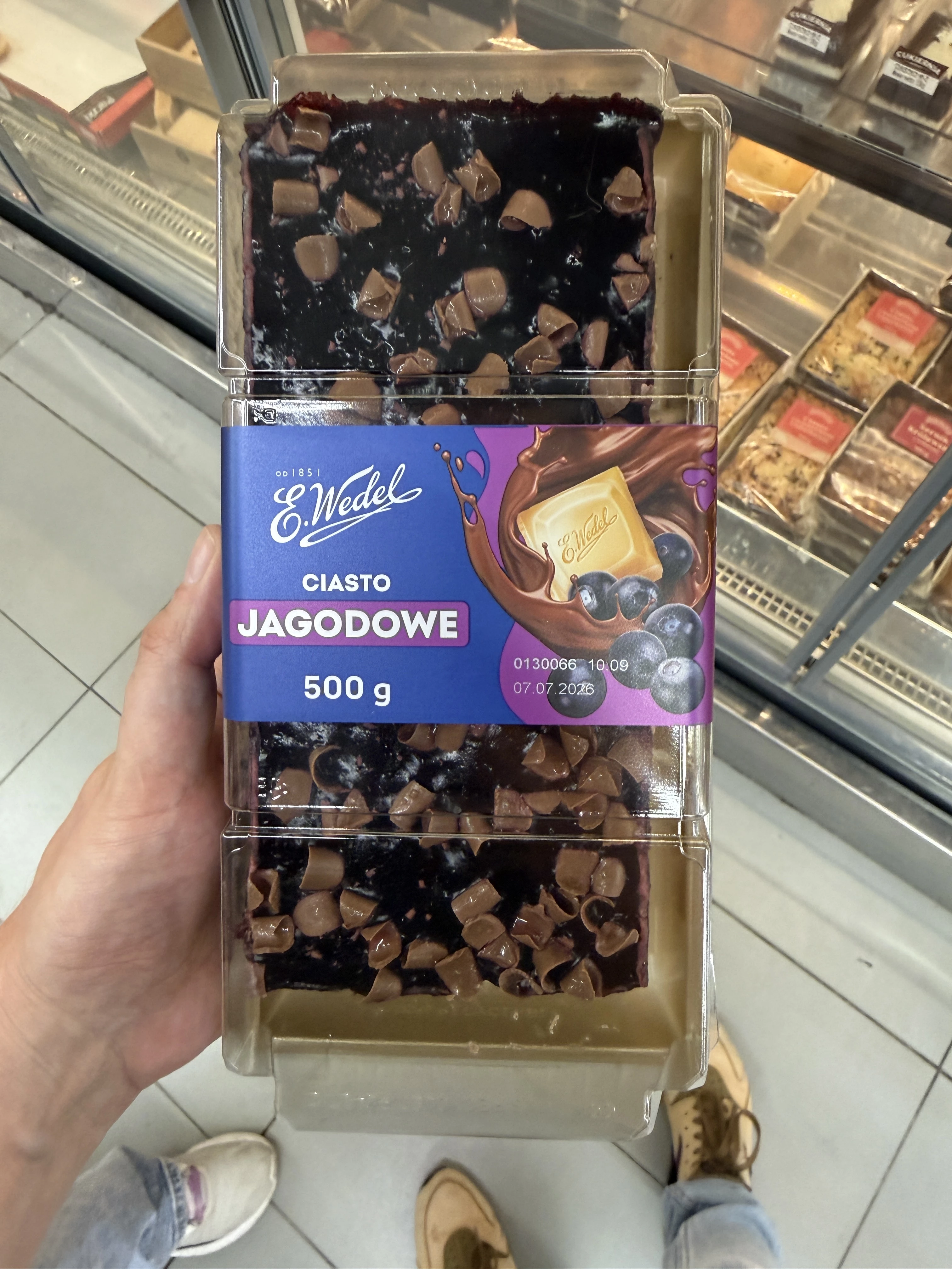 Ciasto jagodowe E.Wedel | 500g