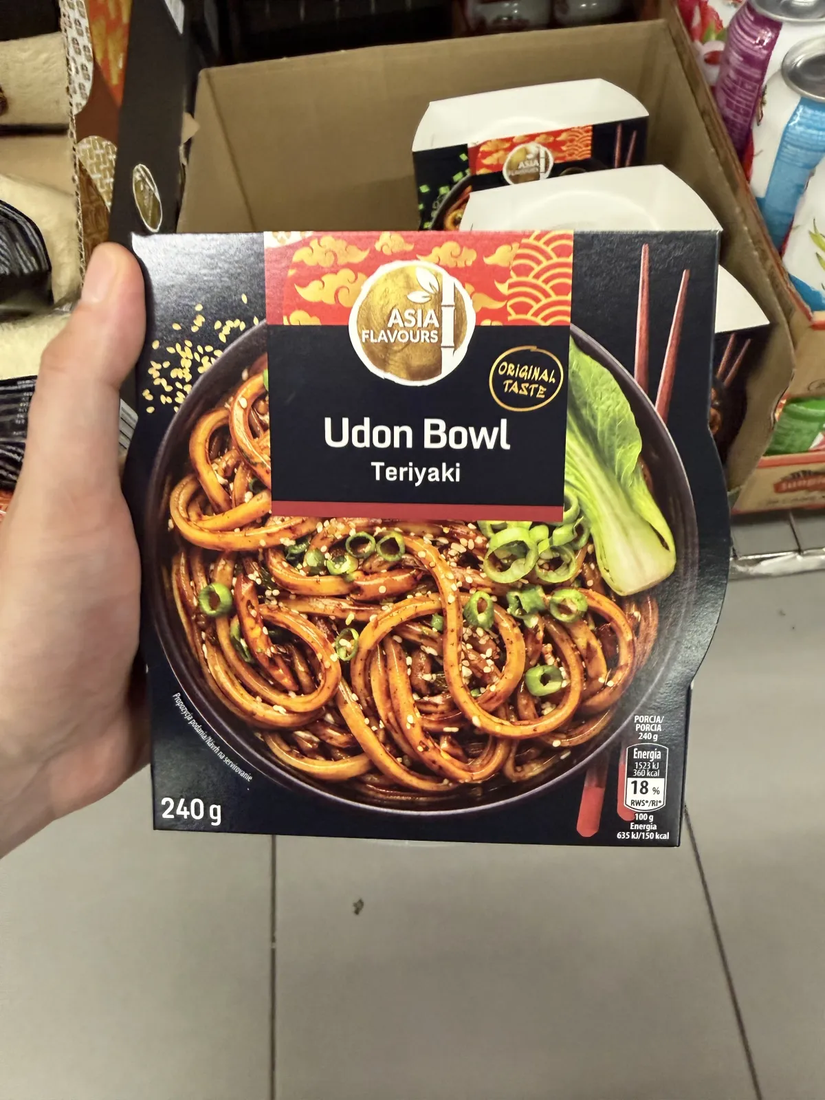 Asia Flavours Udon Bowl Teriyaki | 240g