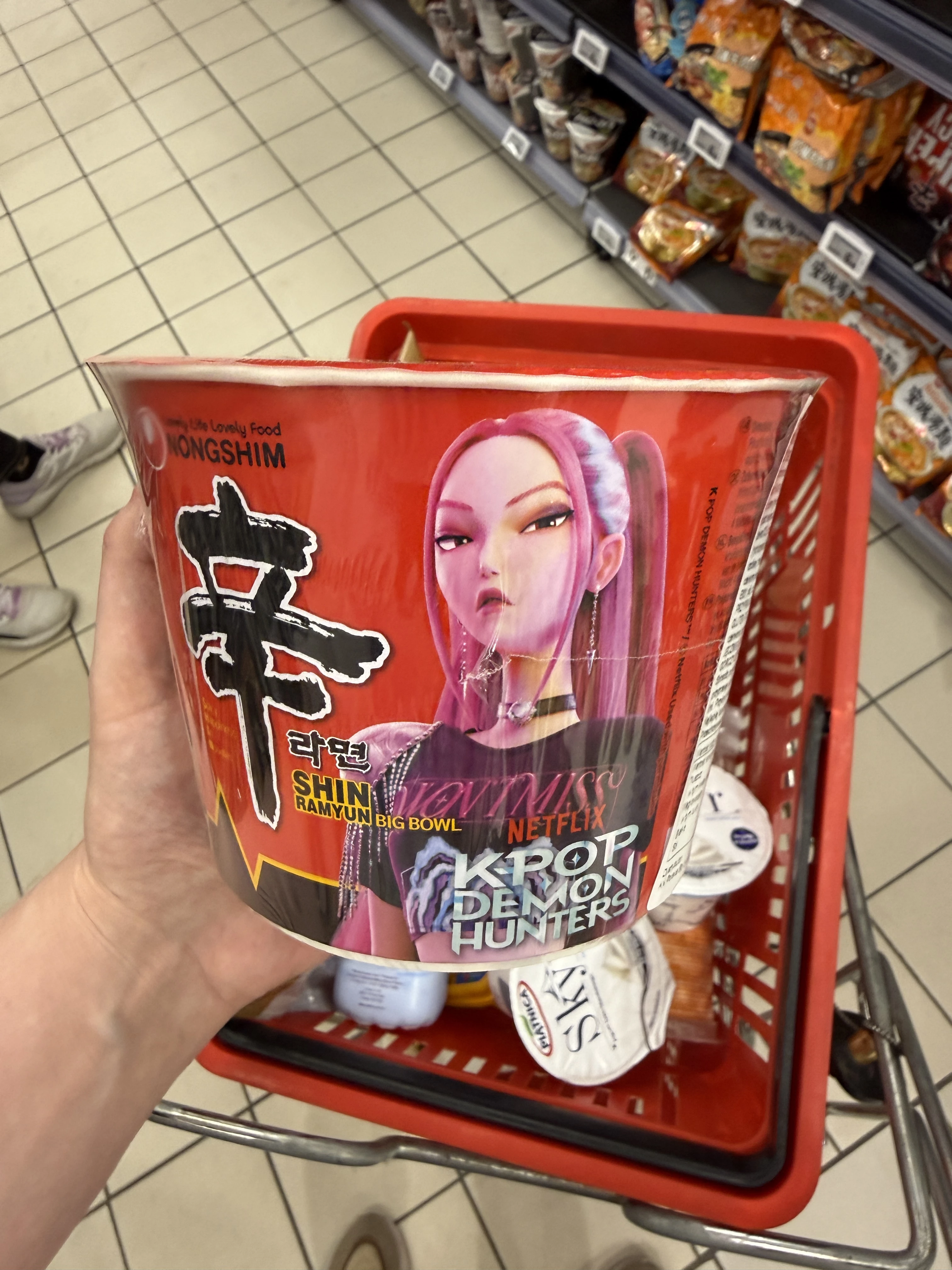 Nongshim Shin Ramyun Big Bowl K-Pop Demon Hunters | 114g