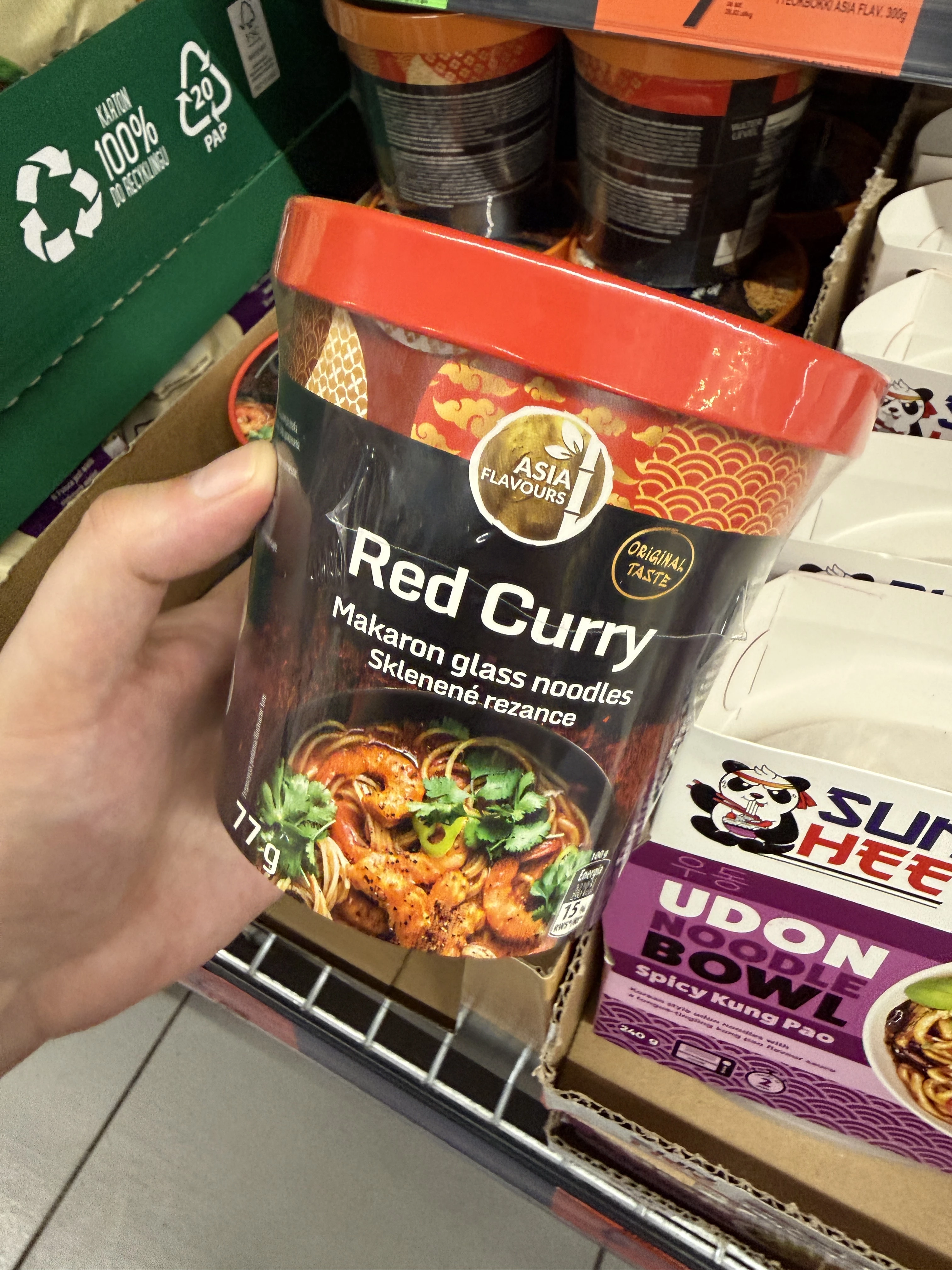 Asia Flavours Red Curry Makaron Glass Noodles | 77g