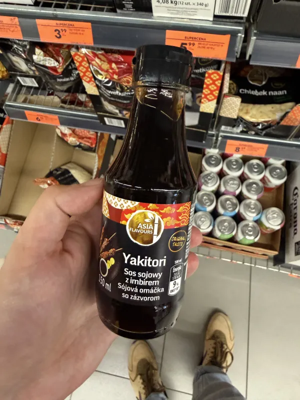 Asia Flavours Yakitori sos sojowy z imbirem | 150ml