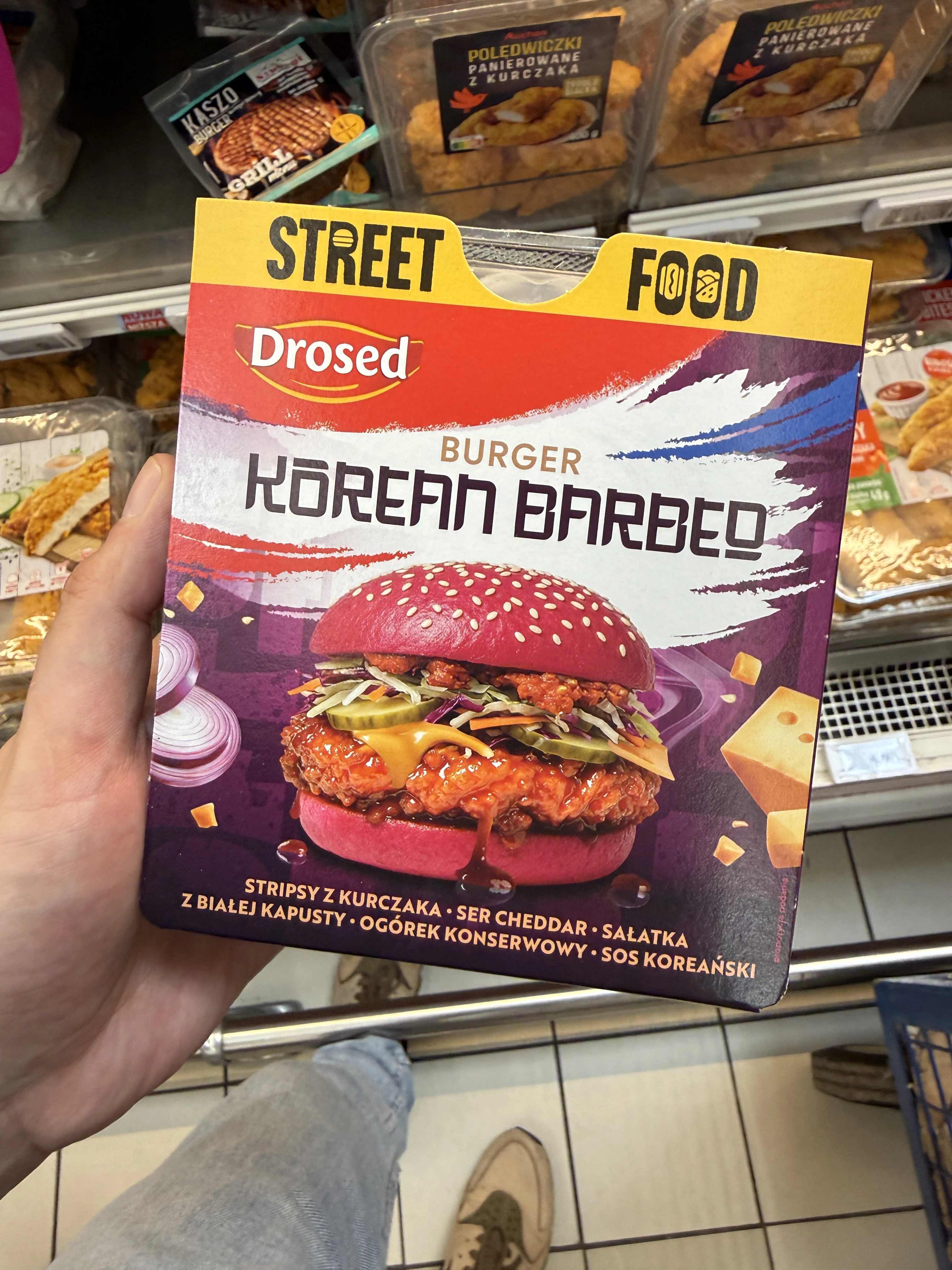 Drosed Burger Kōrean Barbēd (linia Street Food) | 175g