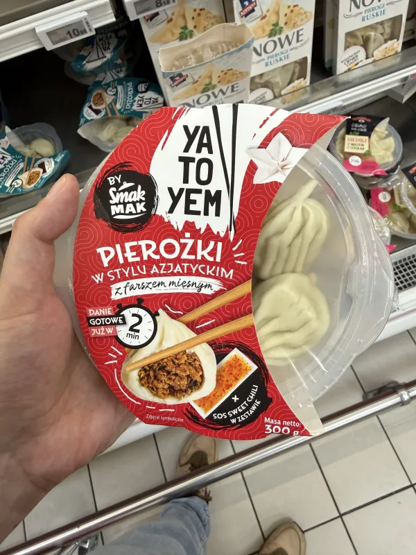 Ya To Yem Pierożki w stylu azjatyckim z farszem mięsnym SmakMak | 300g