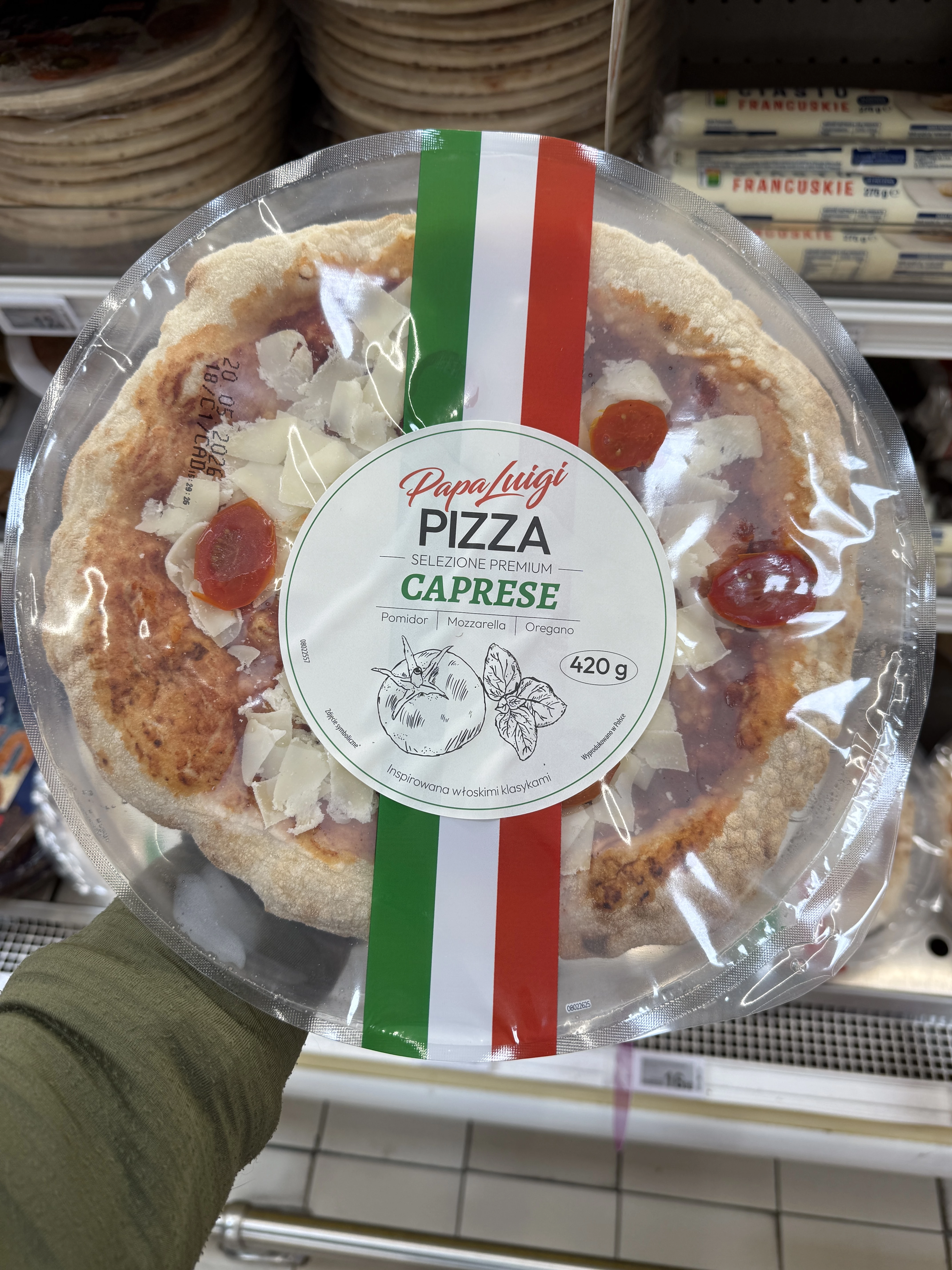 Papa Luigi Pizza Caprese | 420g