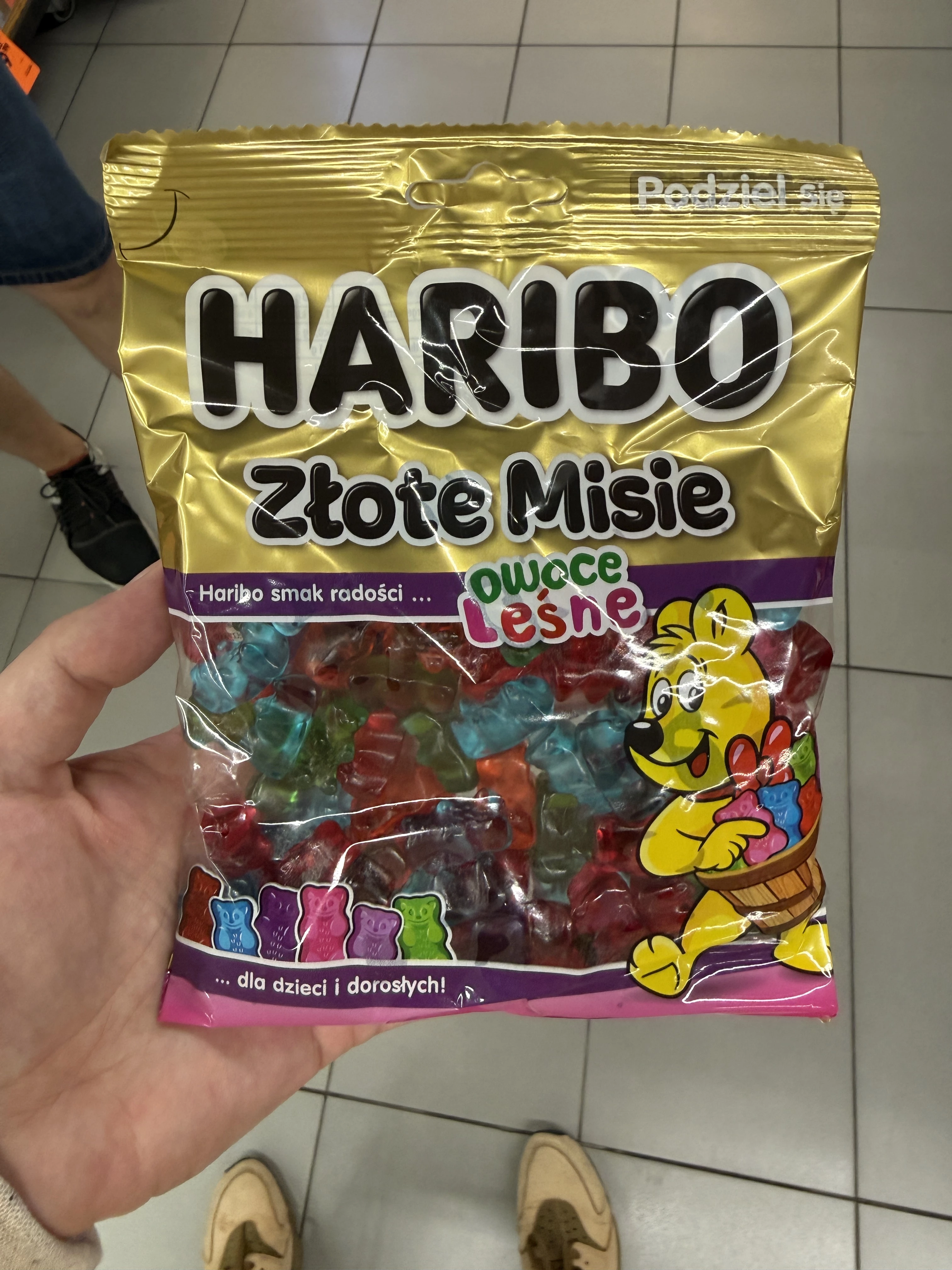 Haribo Złote Misie Owoce Leśne | 175g