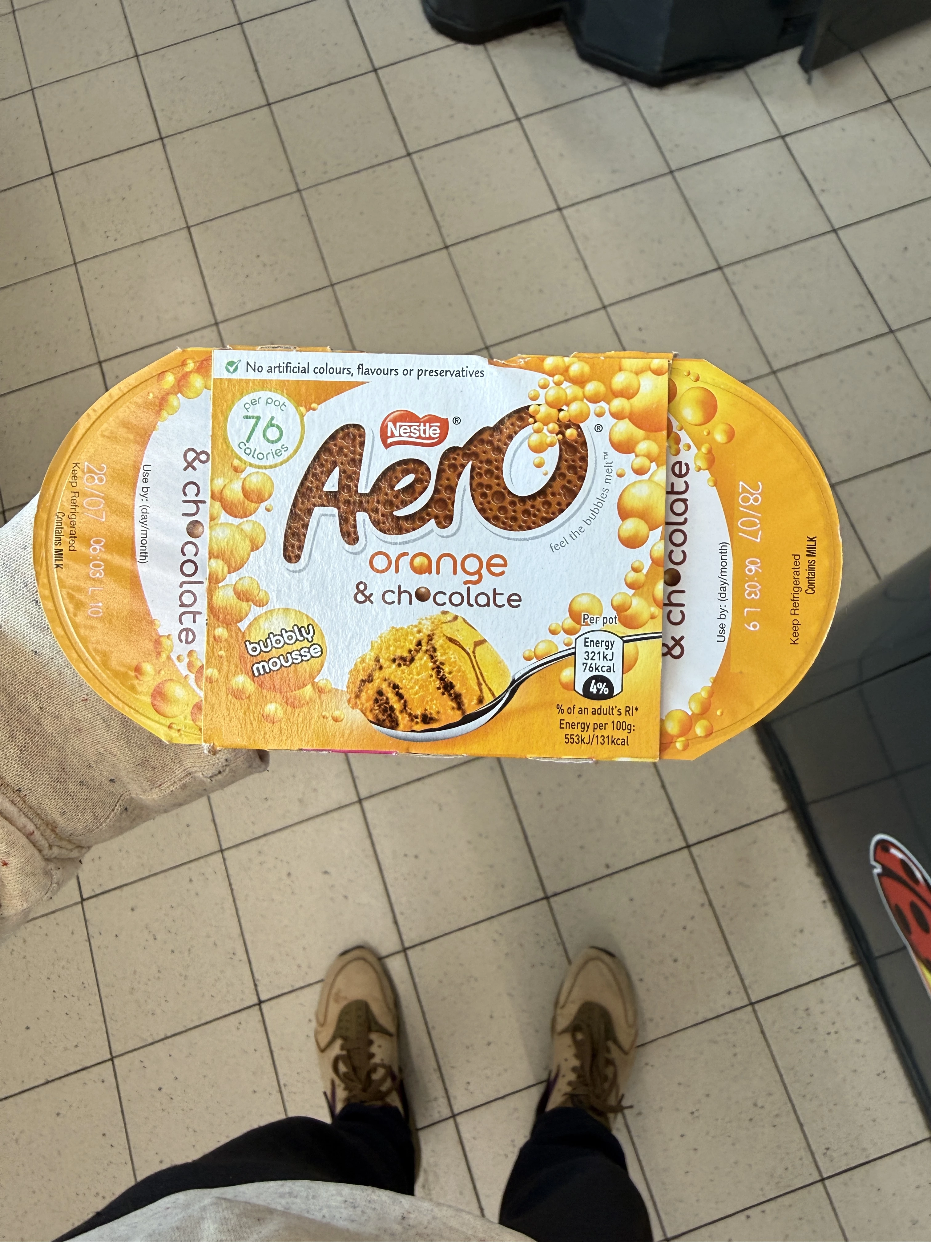 Aero Orange & Chocolate Mousse | 232g